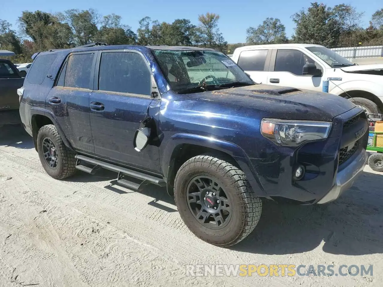 4 fotografías del automóvil dañado JTEPU5JR4M5839411 TOYOTA 4RUNNER 2021