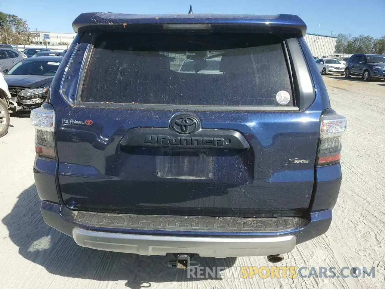 6 fotografías del automóvil dañado JTEPU5JR4M5839411 TOYOTA 4RUNNER 2021