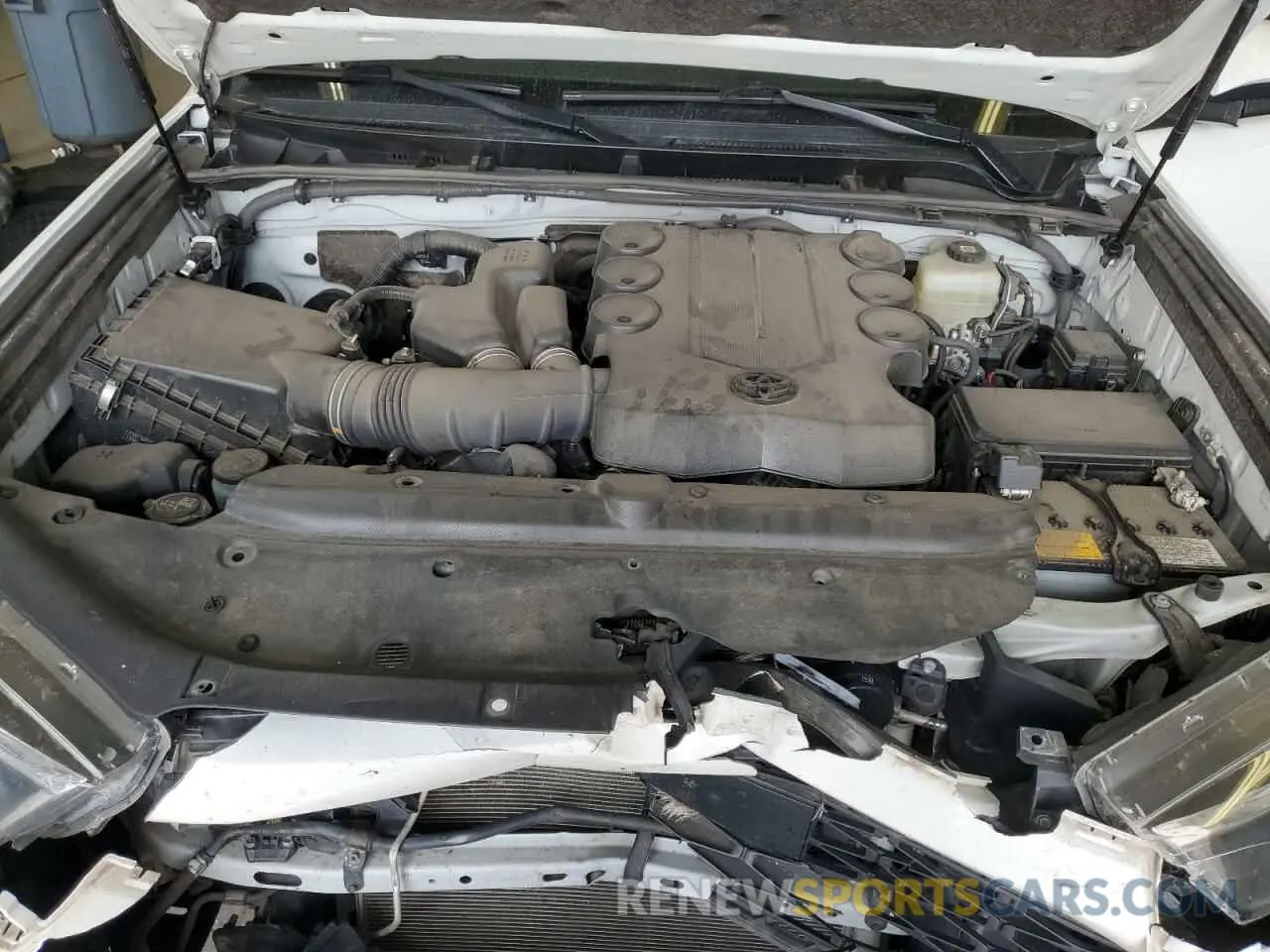 12 fotografías del automóvil dañado JTEPU5JR4M5867497 TOYOTA 4RUNNER 2021