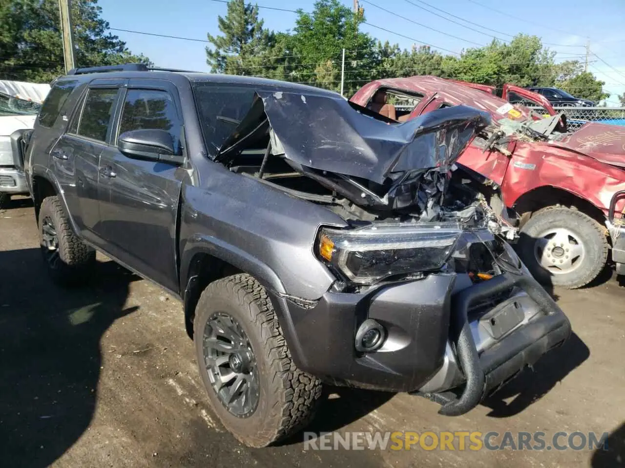 1 fotografías del automóvil dañado JTEPU5JR6M5956844 TOYOTA 4RUNNER 2021