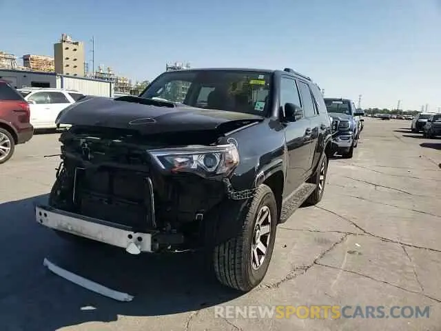 12 fotografías del automóvil dañado JTEPU5JR8M5905765 TOYOTA 4RUNNER 2021
