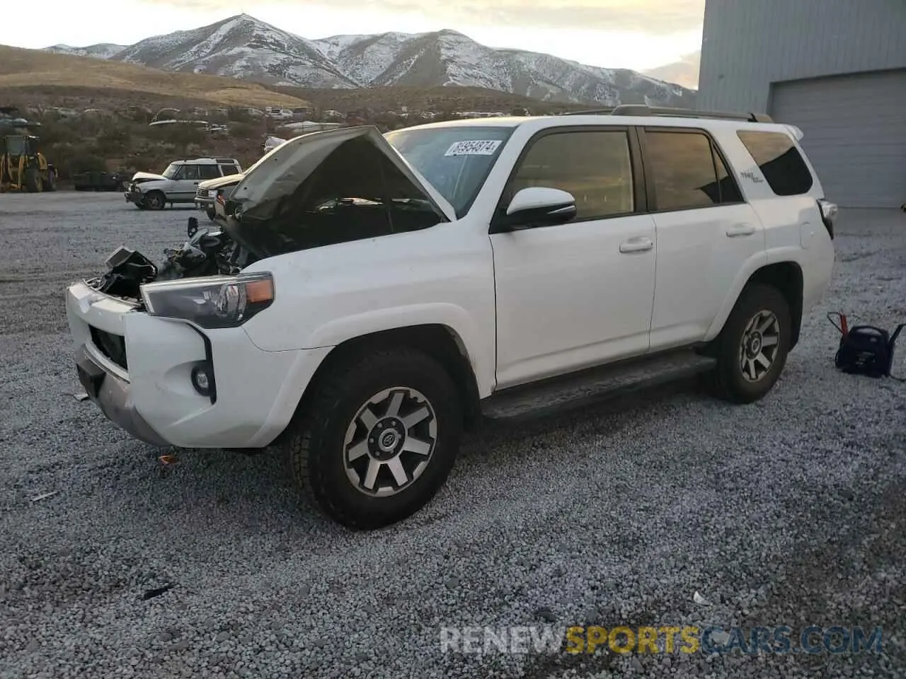 1 fotografías del automóvil dañado JTERU5JR0M5860300 TOYOTA 4RUNNER 2021