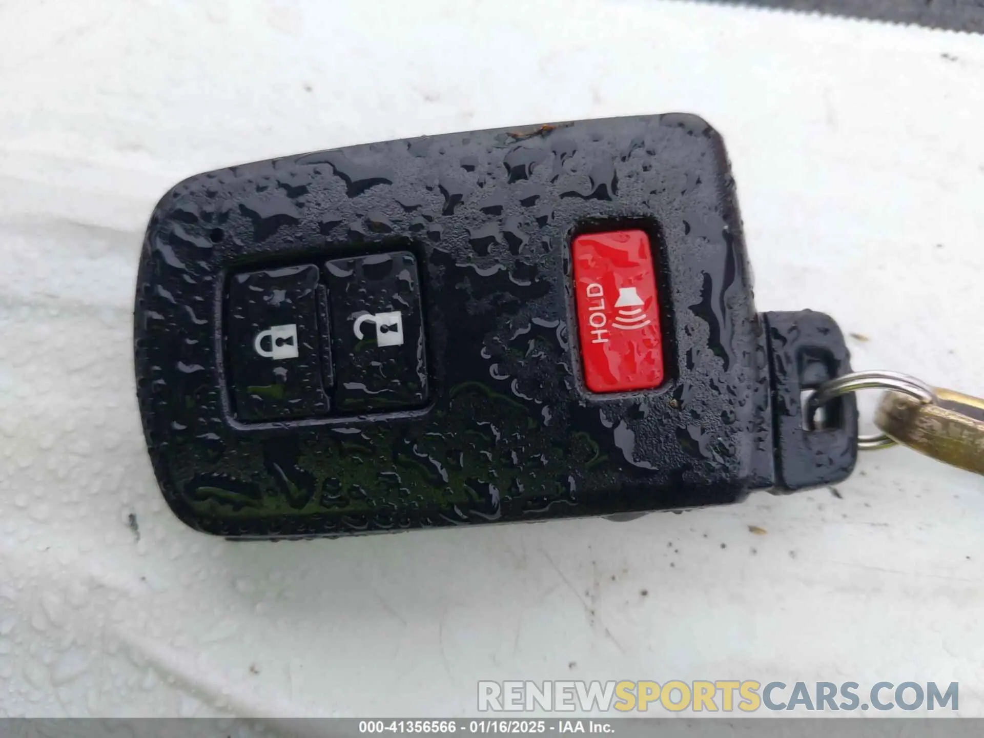 11 fotografías del automóvil dañado JTERU5JR3M5843443 TOYOTA 4RUNNER 2021
