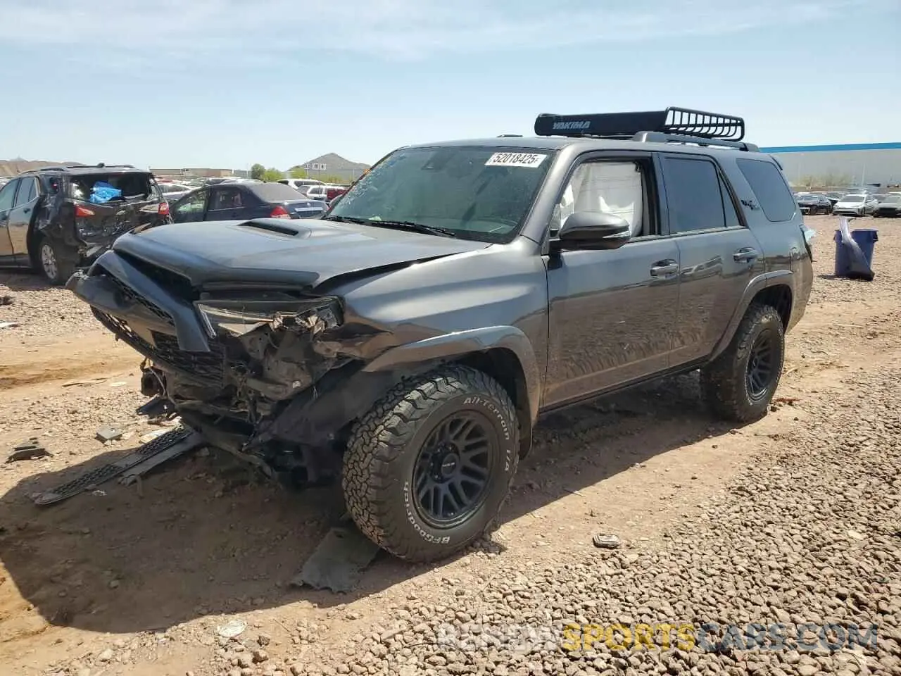1 fotografías del automóvil dañado JTERU5JR3M5866141 TOYOTA 4RUNNER 2021