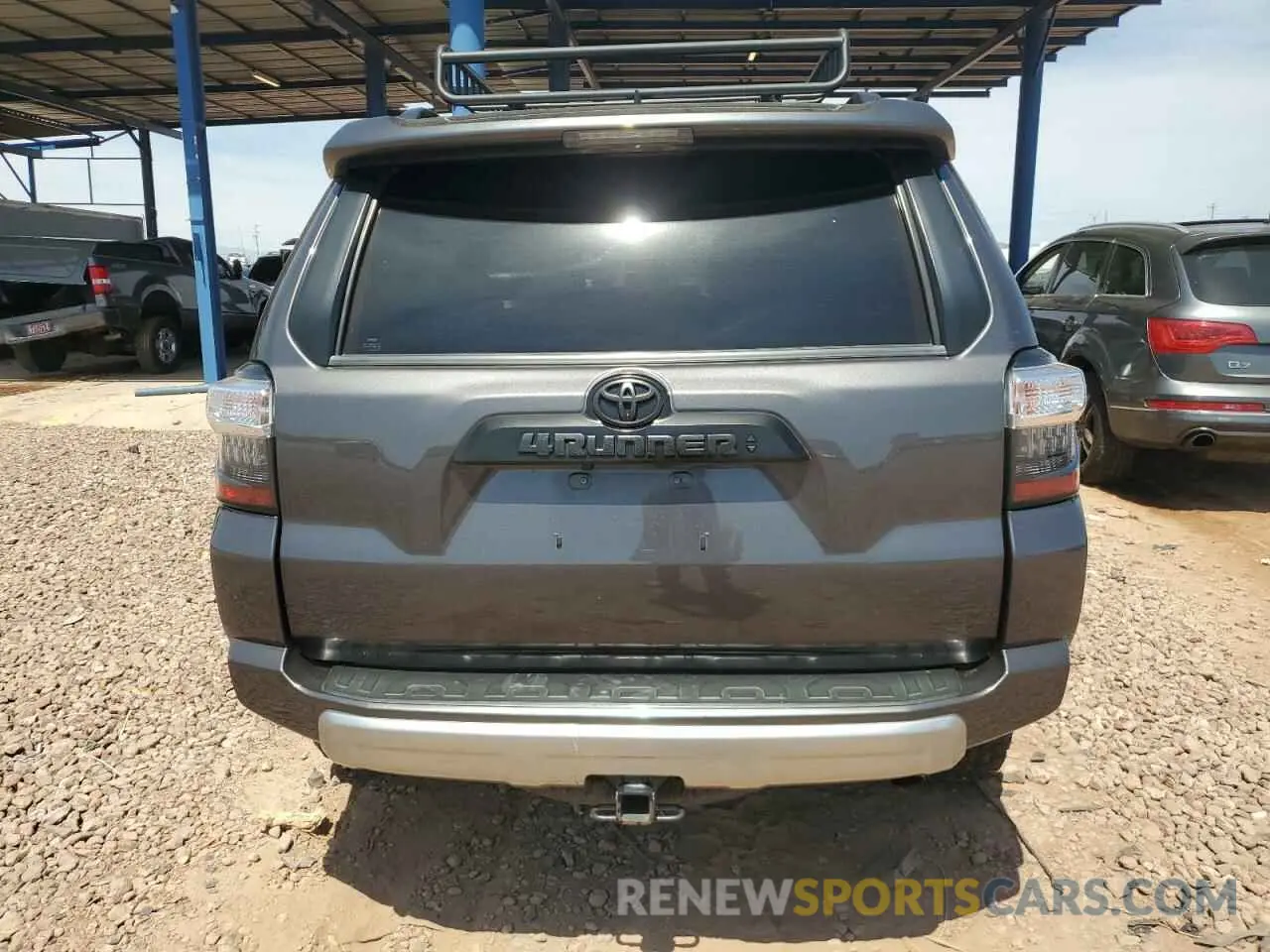 6 fotografías del automóvil dañado JTERU5JR3M5866141 TOYOTA 4RUNNER 2021