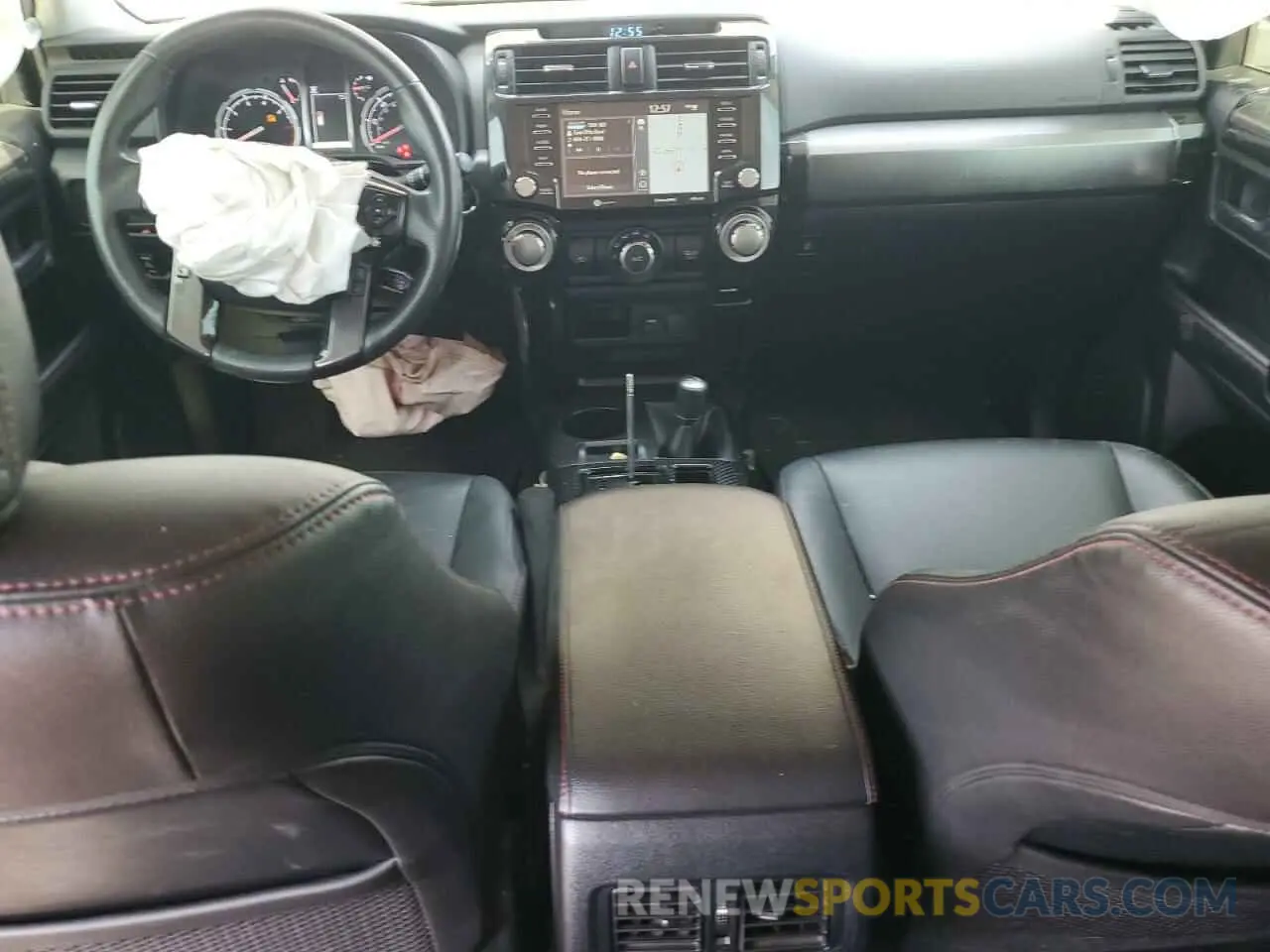 8 fotografías del automóvil dañado JTERU5JR3M5866141 TOYOTA 4RUNNER 2021