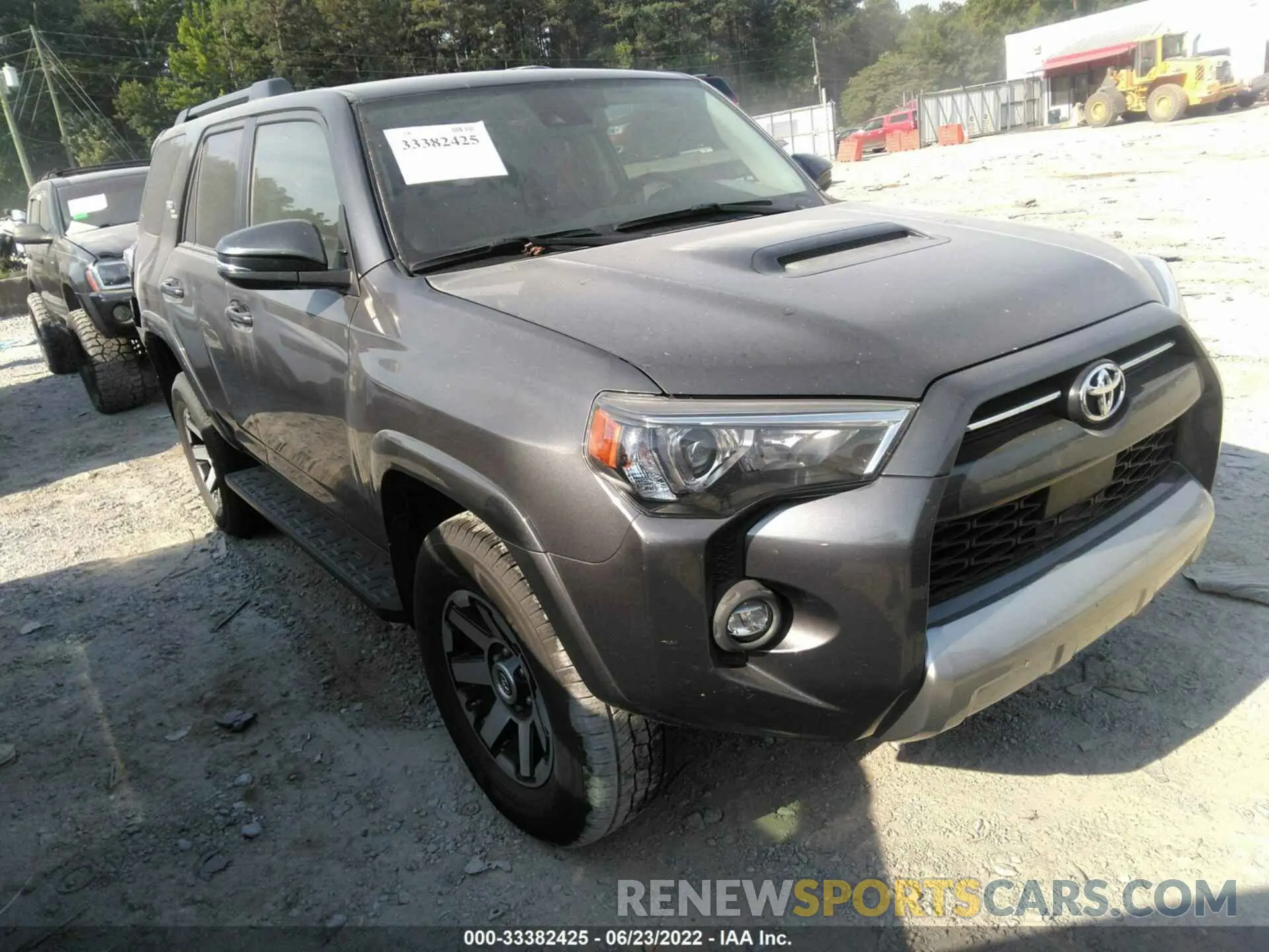 1 fotografías del automóvil dañado JTERU5JR3M5920716 TOYOTA 4RUNNER 2021