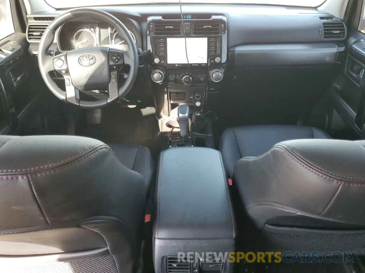 8 fotografías del automóvil dañado JTERU5JR6M5923142 TOYOTA 4RUNNER 2021