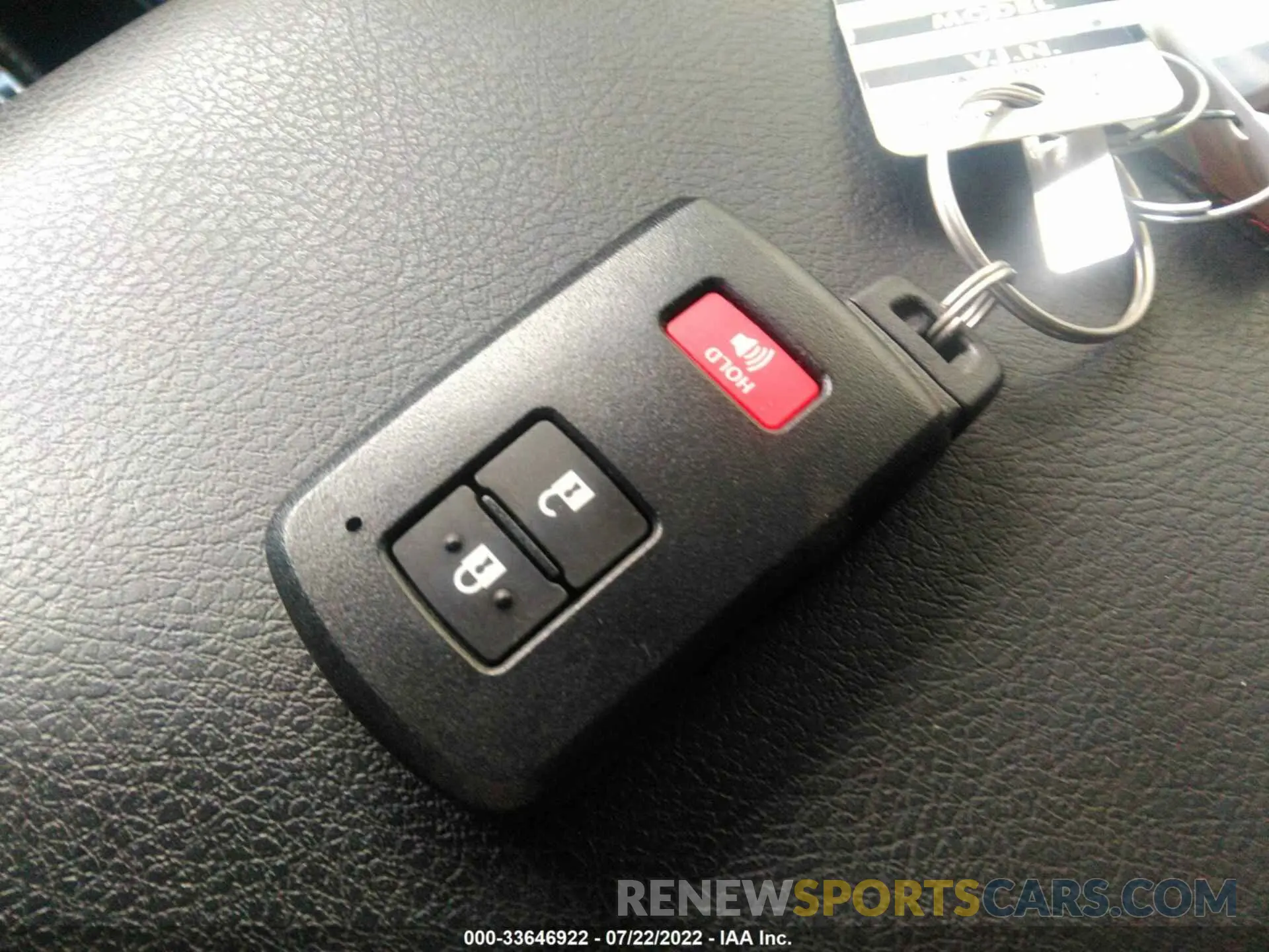 11 fotografías del automóvil dañado JTERU5JR6M5944248 TOYOTA 4RUNNER 2021