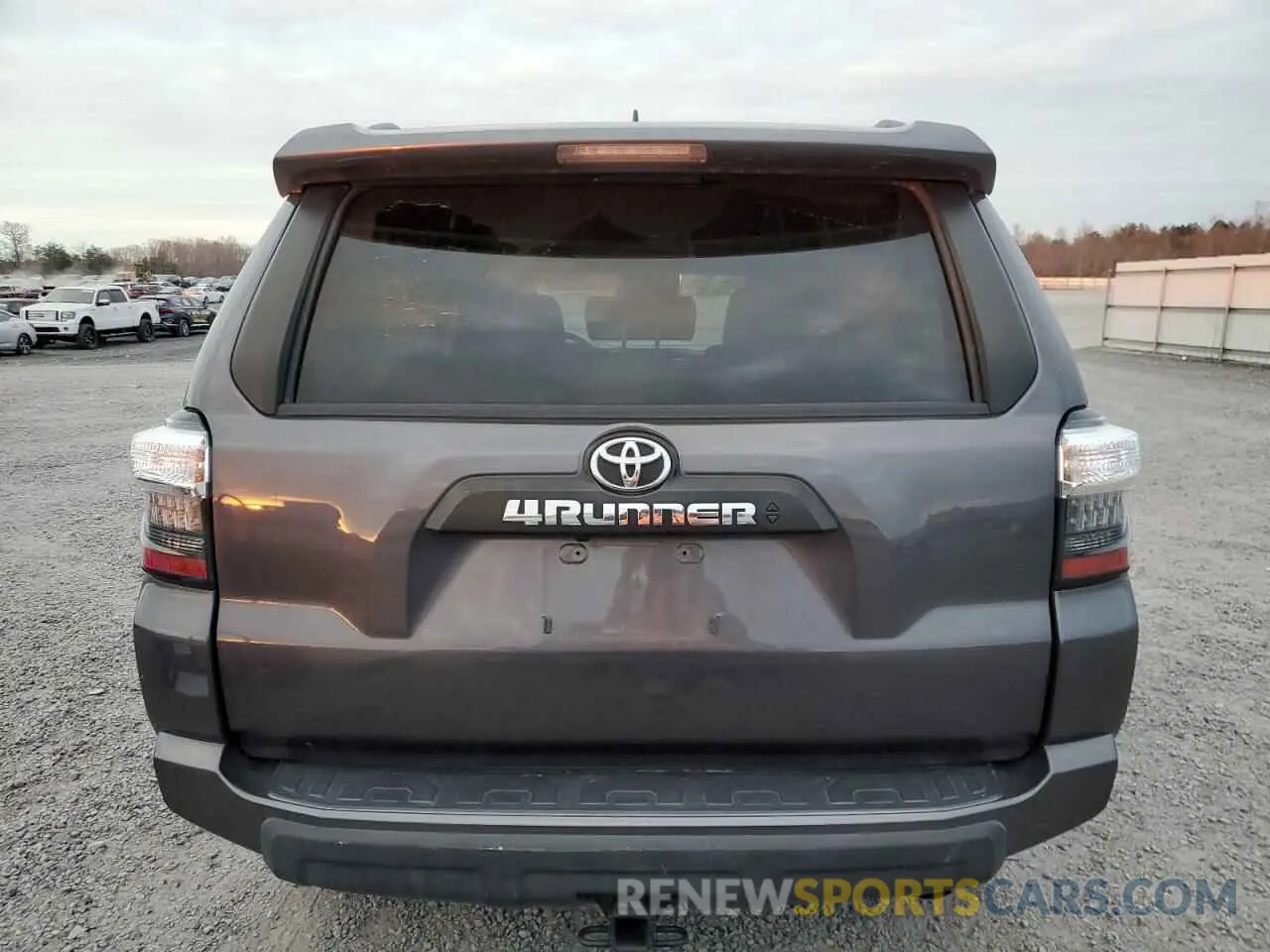 6 fotografías del automóvil dañado JTERU5JR8M5900493 TOYOTA 4RUNNER 2021