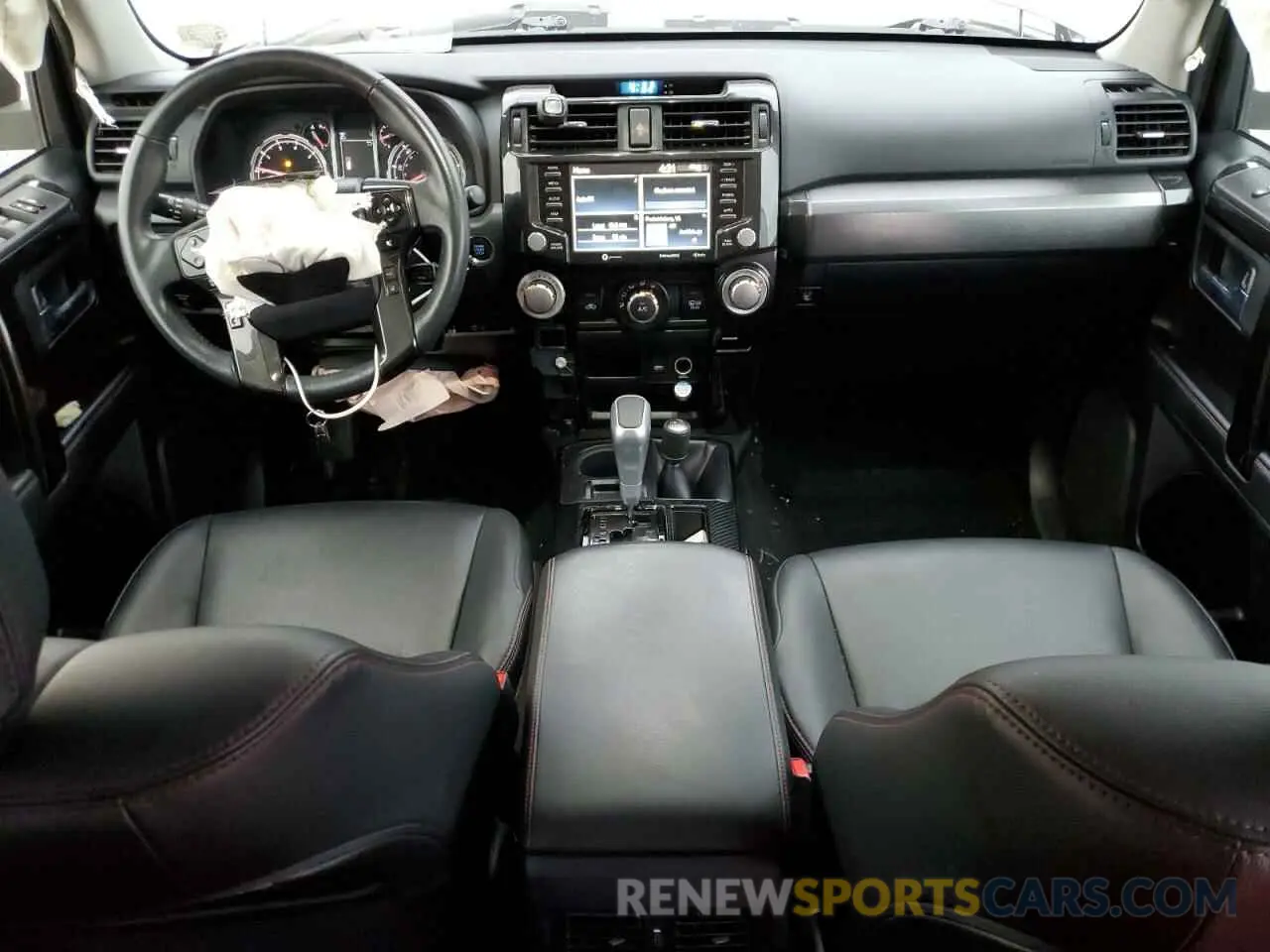 8 fotografías del automóvil dañado JTERU5JR8M5900493 TOYOTA 4RUNNER 2021