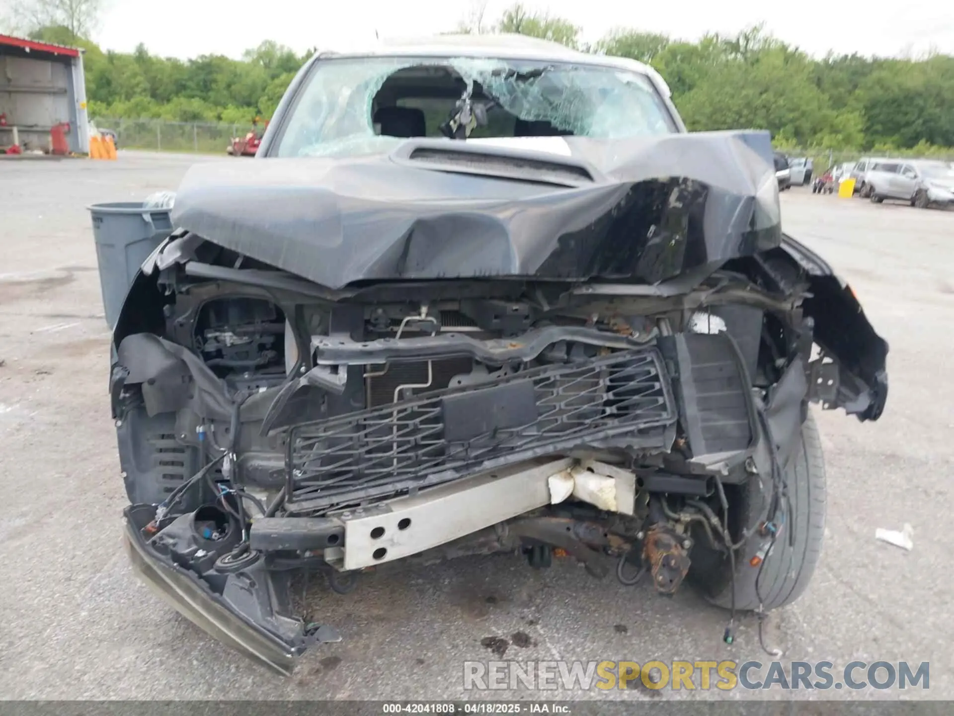 6 fotografías del automóvil dañado JTERU5JRXM5883079 TOYOTA 4RUNNER 2021