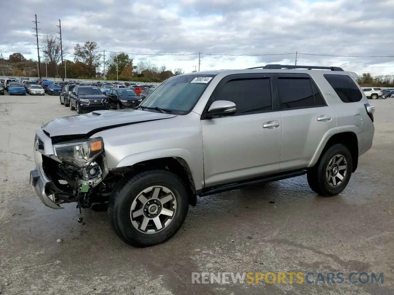 1 fotografías del automóvil dañado JTERU5JRXM5944561 TOYOTA 4RUNNER 2021