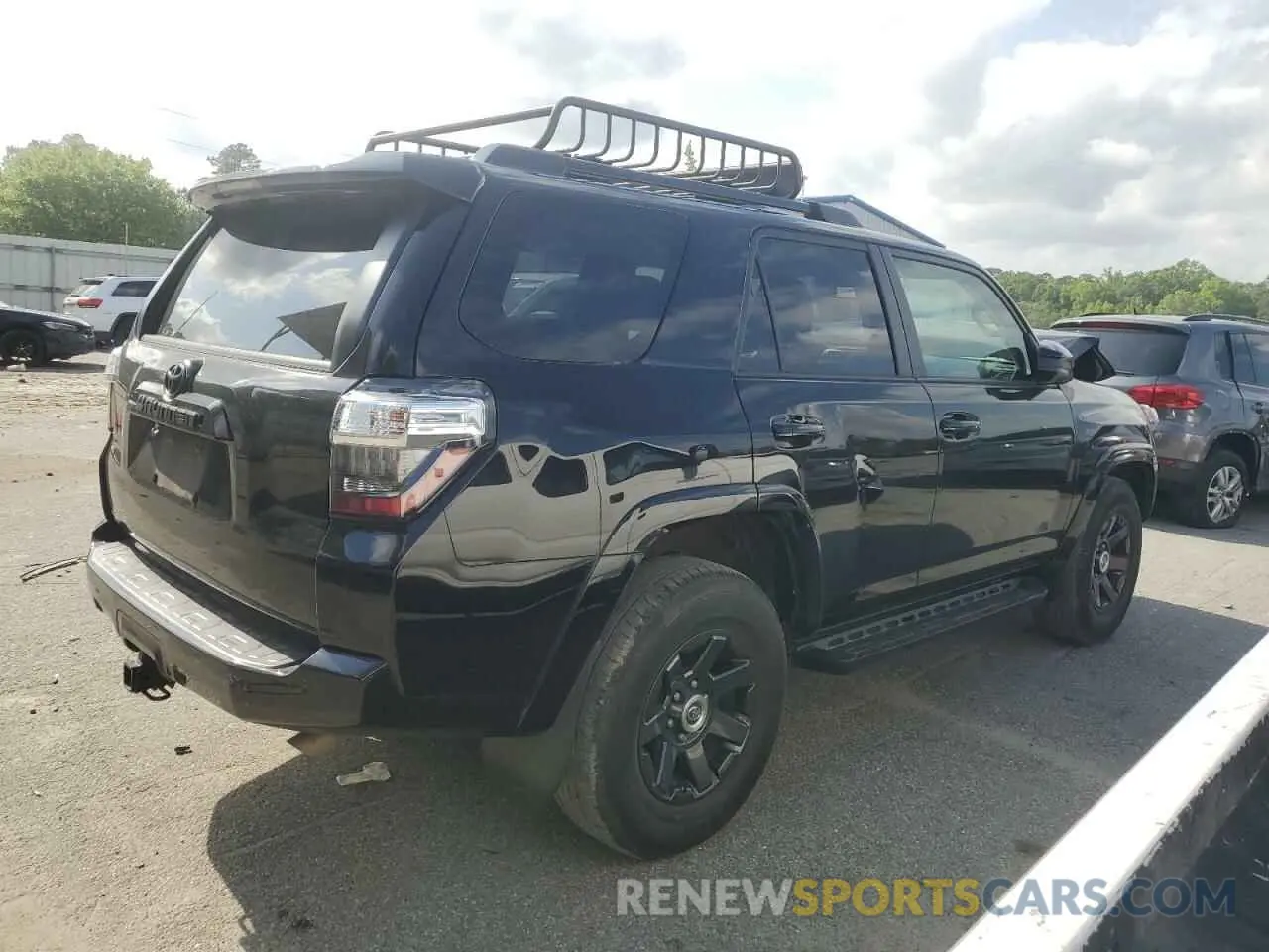 3 fotografías del automóvil dañado JTEZU5JR2M5232447 TOYOTA 4RUNNER 2021