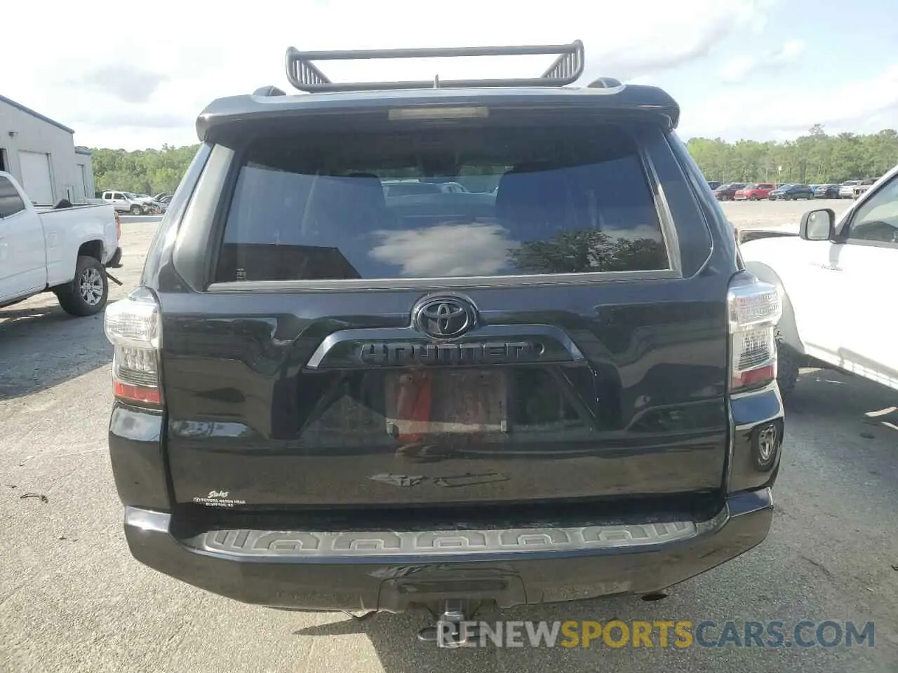 6 fotografías del automóvil dañado JTEZU5JR2M5232447 TOYOTA 4RUNNER 2021