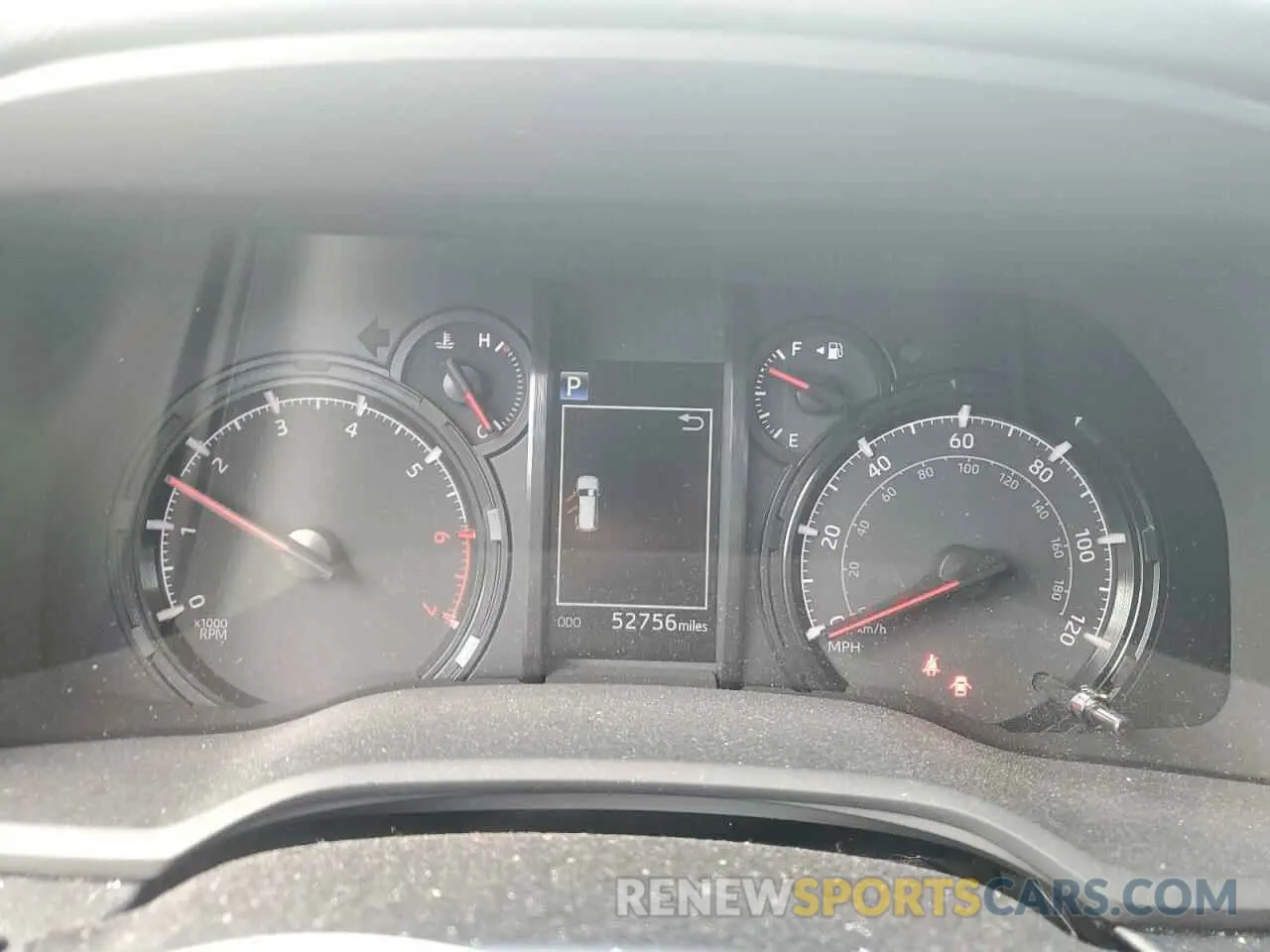 9 fotografías del automóvil dañado JTEZU5JR2M5232447 TOYOTA 4RUNNER 2021