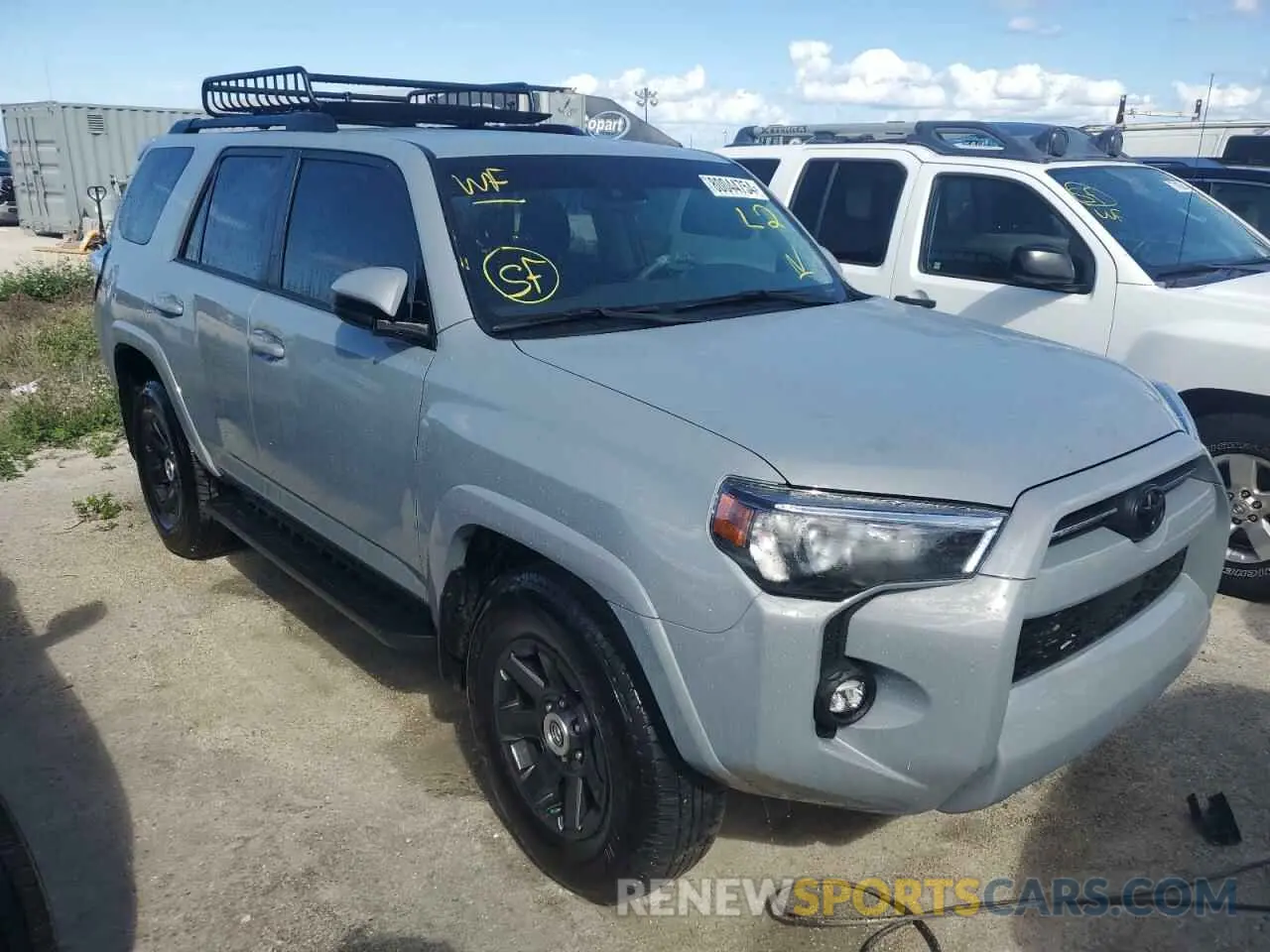 4 fotografías del automóvil dañado JTEZU5JR6M5234959 TOYOTA 4RUNNER 2021