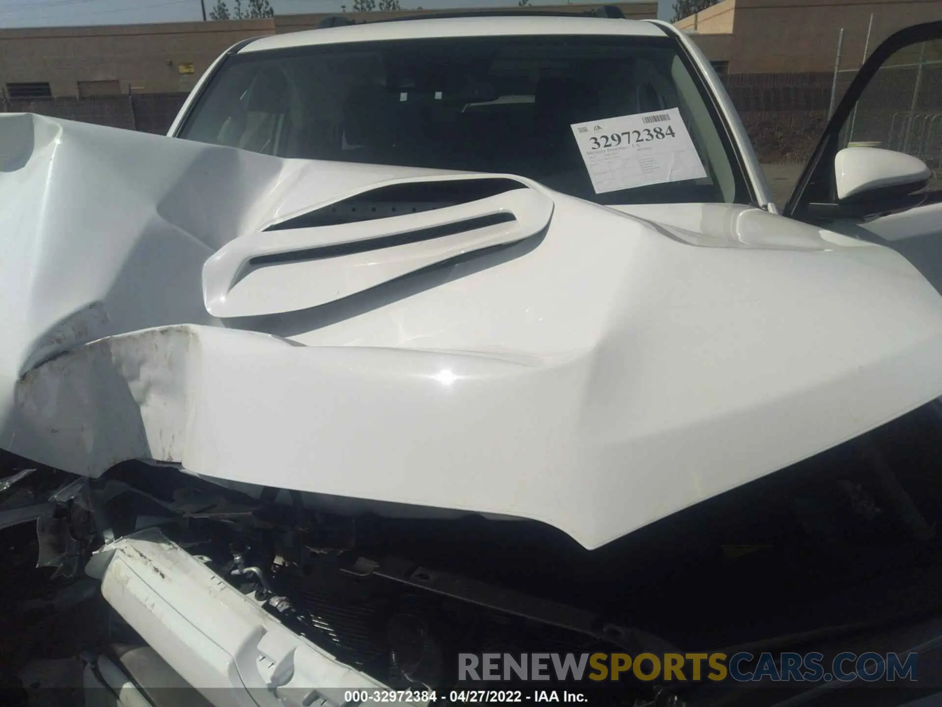 10 fotografías del automóvil dañado JTEAU5JR3N5257579 TOYOTA 4RUNNER 2022