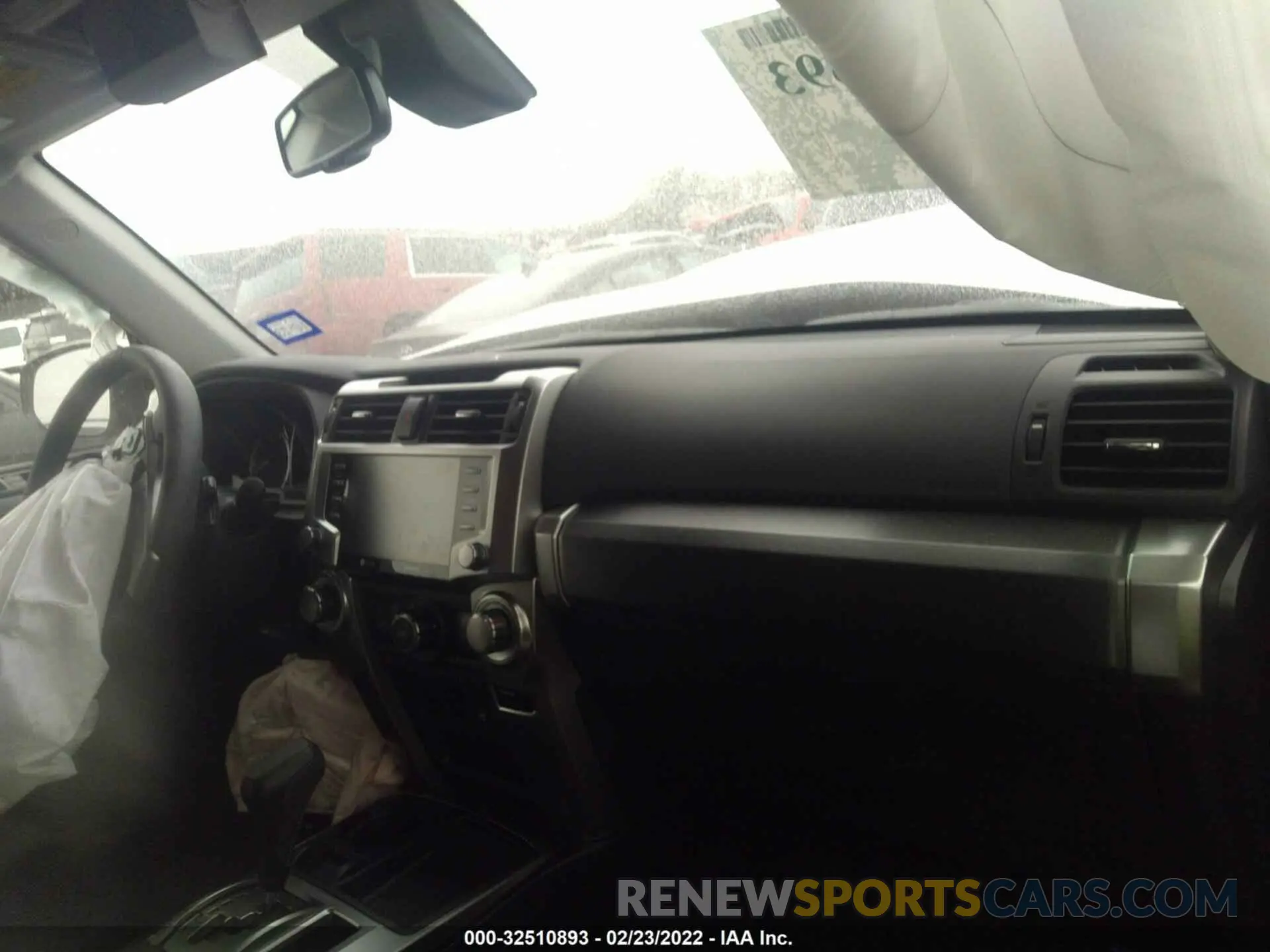 5 fotografías del automóvil dañado JTEAU5JR4N5254089 TOYOTA 4RUNNER 2022