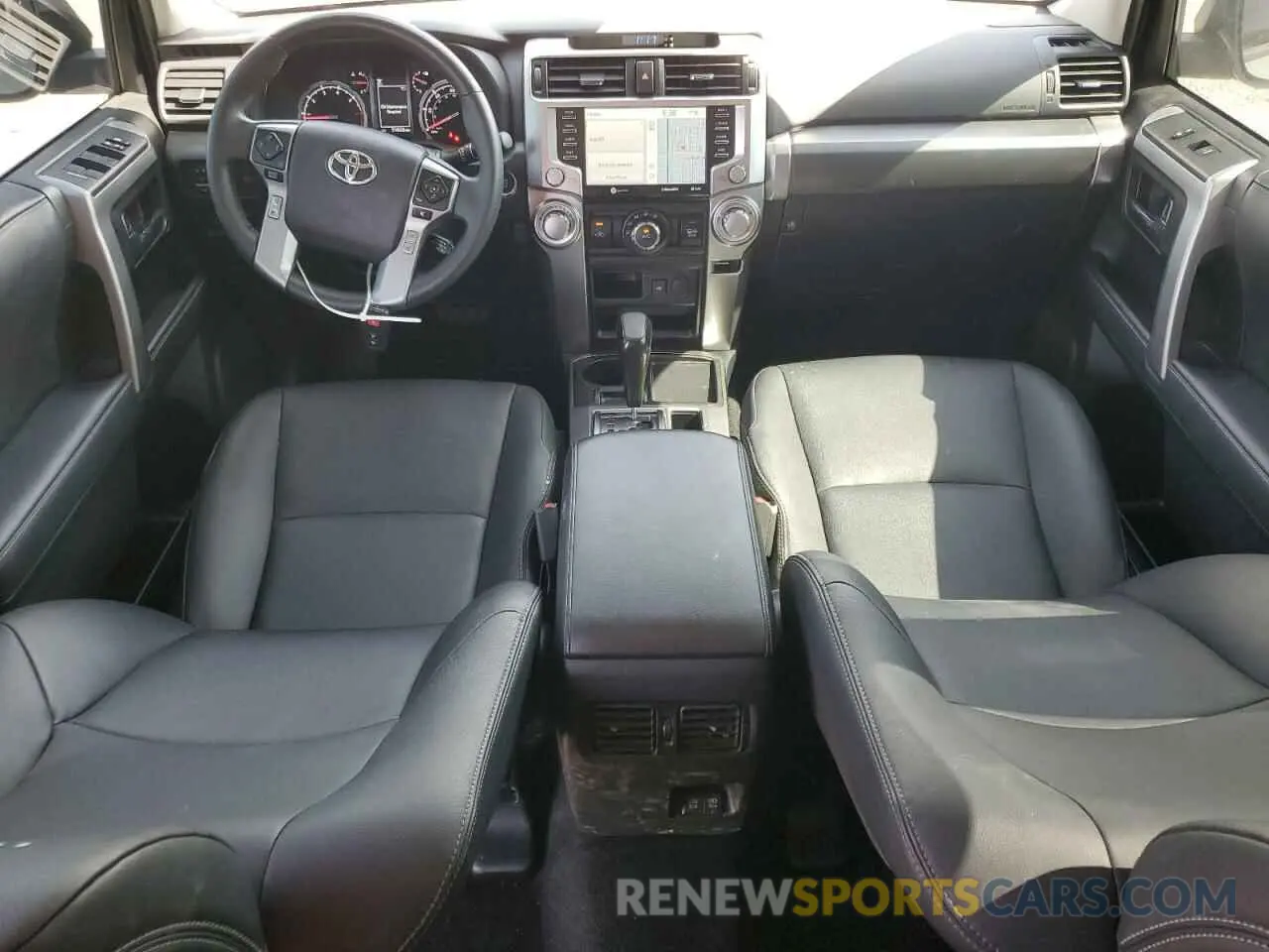 8 fotografías del automóvil dañado JTEAU5JRXN5262715 TOYOTA 4RUNNER 2022
