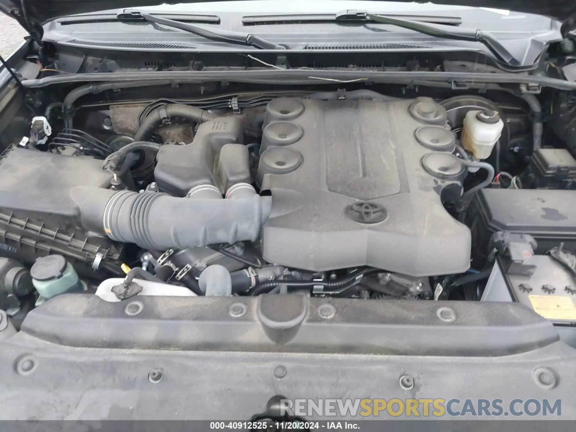 10 fotografías del automóvil dañado JTEDU5JR4N5265767 TOYOTA 4RUNNER 2022