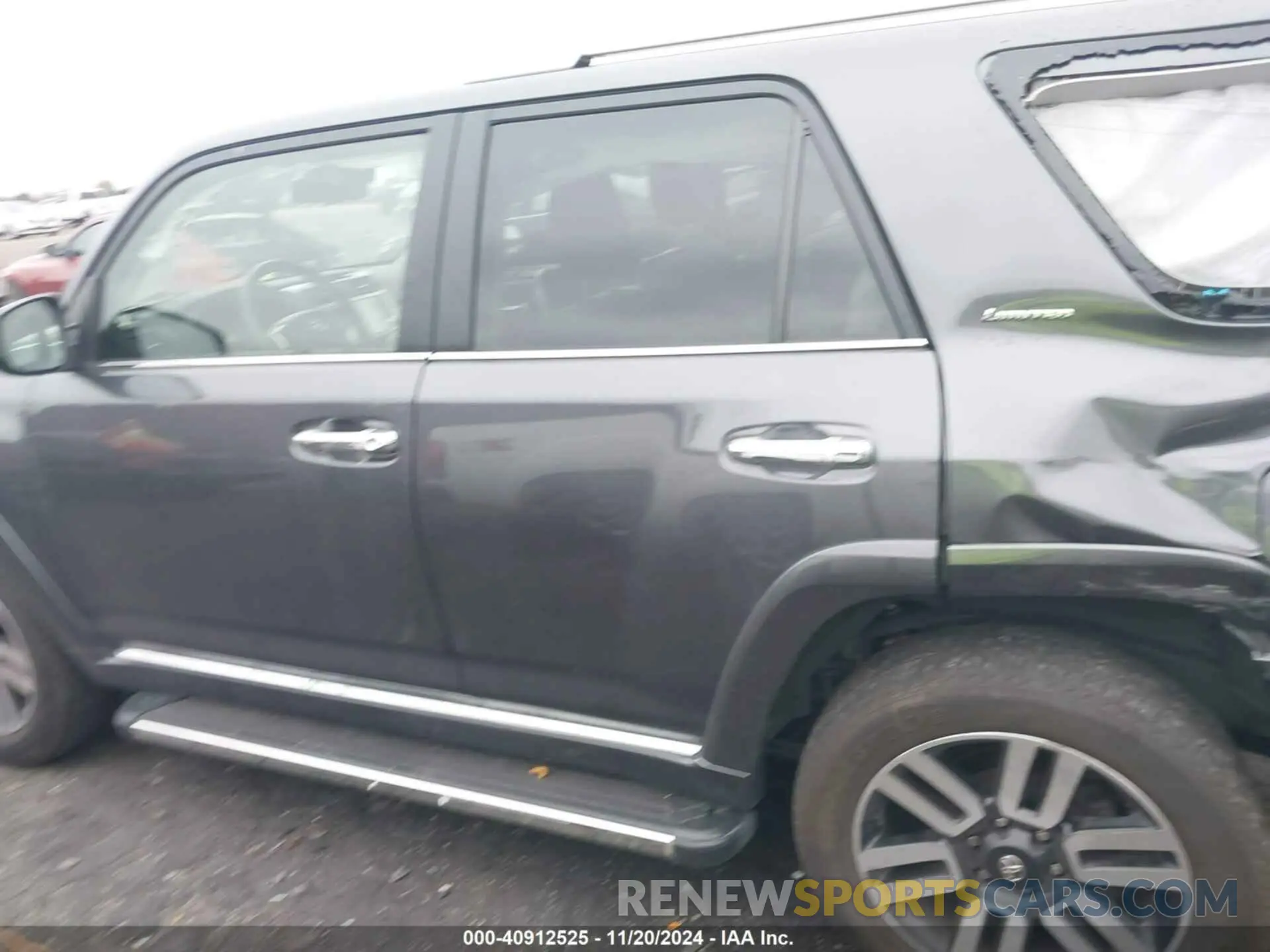 14 fotografías del automóvil dañado JTEDU5JR4N5265767 TOYOTA 4RUNNER 2022
