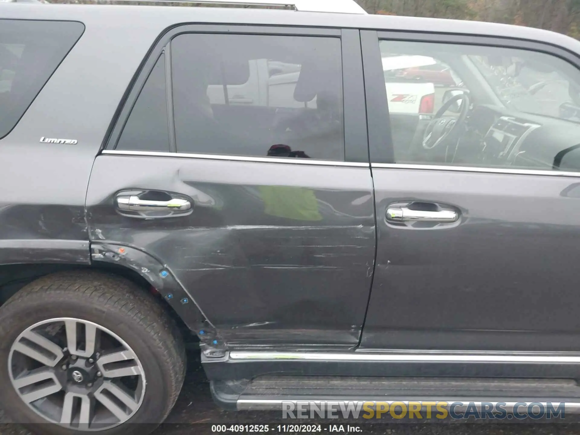 6 fotografías del automóvil dañado JTEDU5JR4N5265767 TOYOTA 4RUNNER 2022