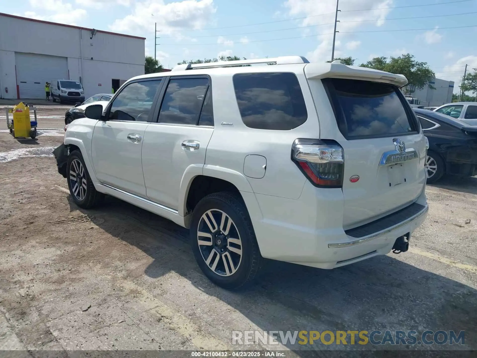 3 fotografías del automóvil dañado JTEDU5JR9N5265778 TOYOTA 4RUNNER 2022
