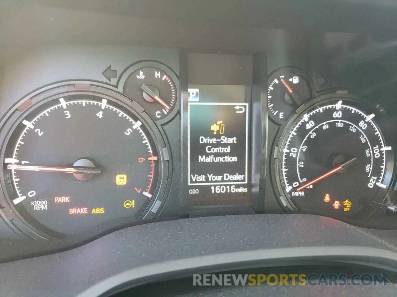 9 fotografías del automóvil dañado JTEEU5JR0N5261378 TOYOTA 4RUNNER 2022