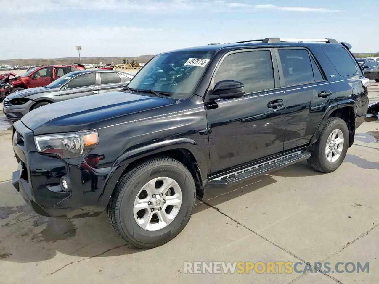1 fotografías del automóvil dañado JTEEU5JR2N5261477 TOYOTA 4RUNNER 2022