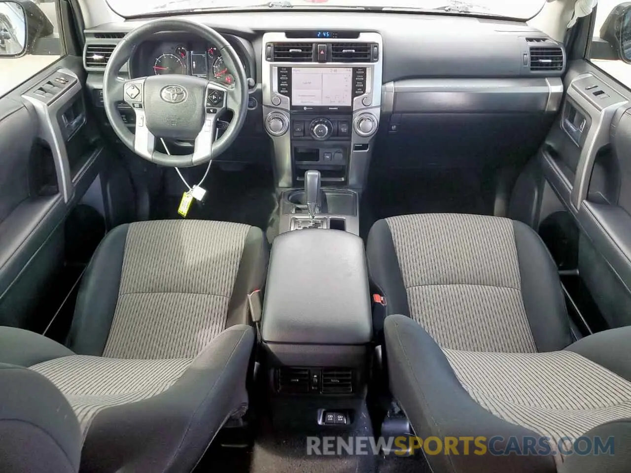 8 fotografías del automóvil dañado JTEEU5JR2N5261477 TOYOTA 4RUNNER 2022