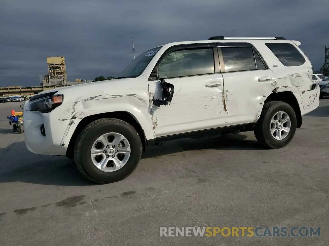 1 fotografías del automóvil dañado JTEEU5JR3N5259981 TOYOTA 4RUNNER 2022