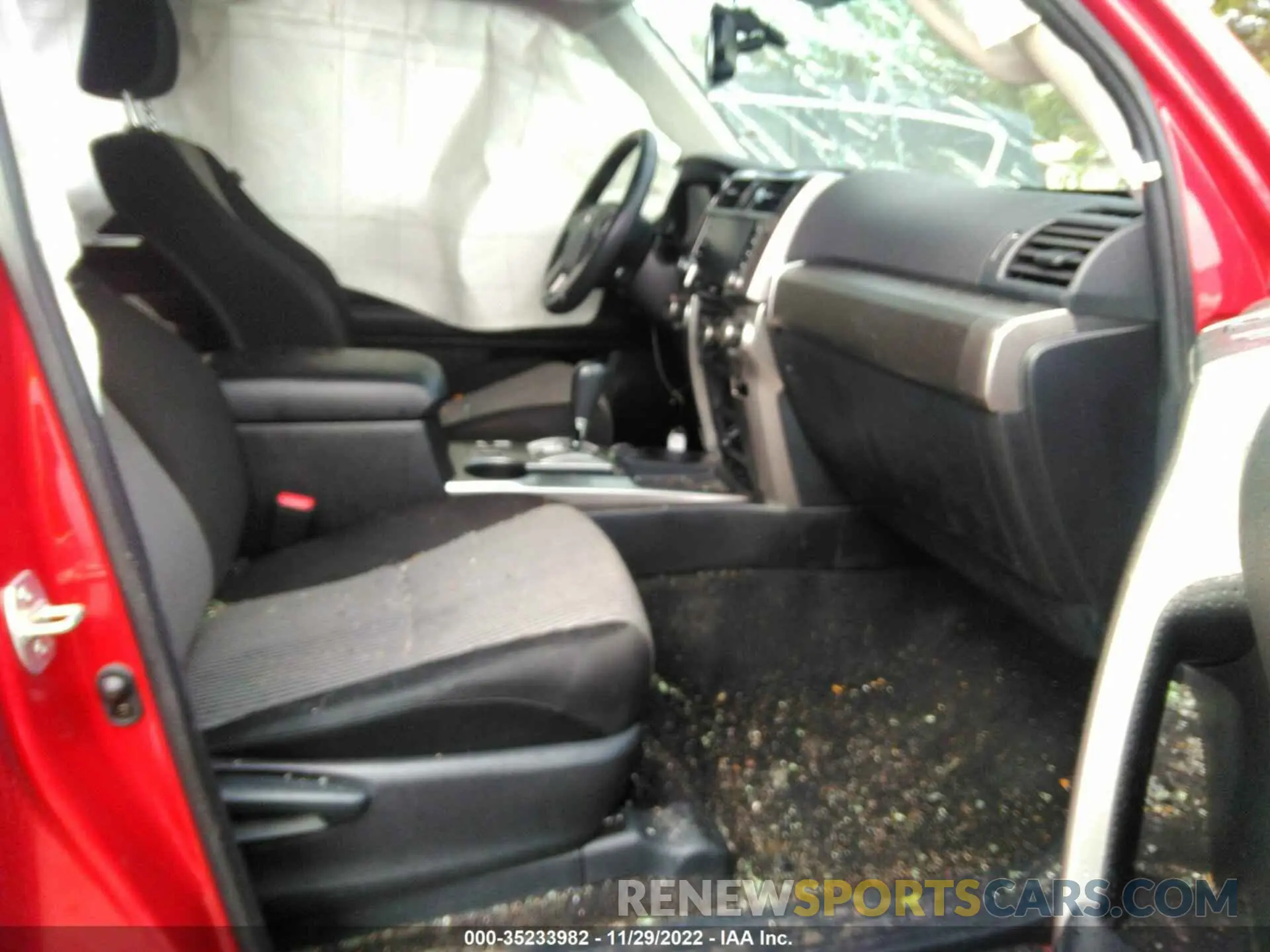 5 fotografías del automóvil dañado JTEEU5JR5N5252711 TOYOTA 4RUNNER 2022