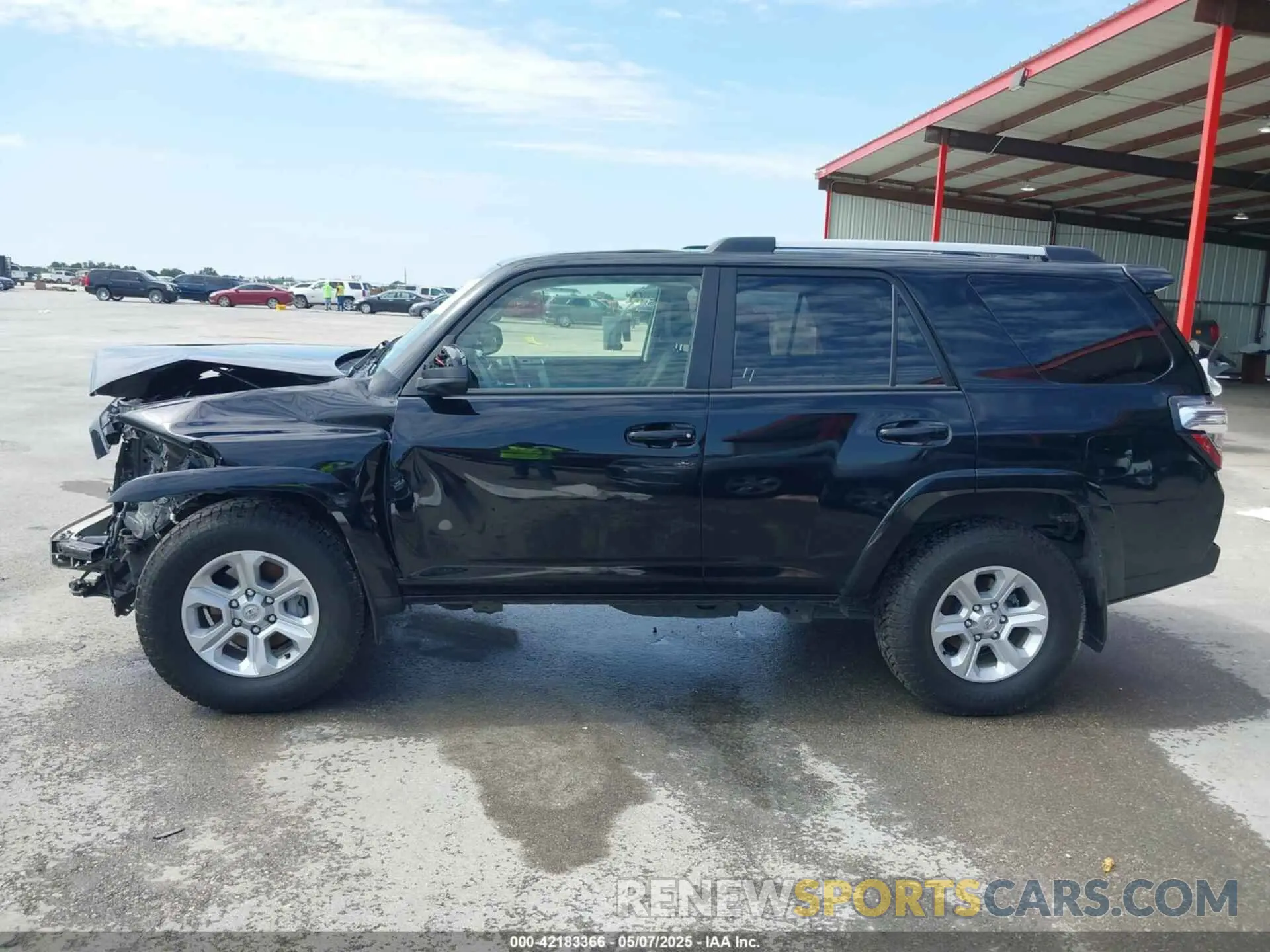 15 fotografías del automóvil dañado JTEEU5JR5N5260419 TOYOTA 4RUNNER 2022