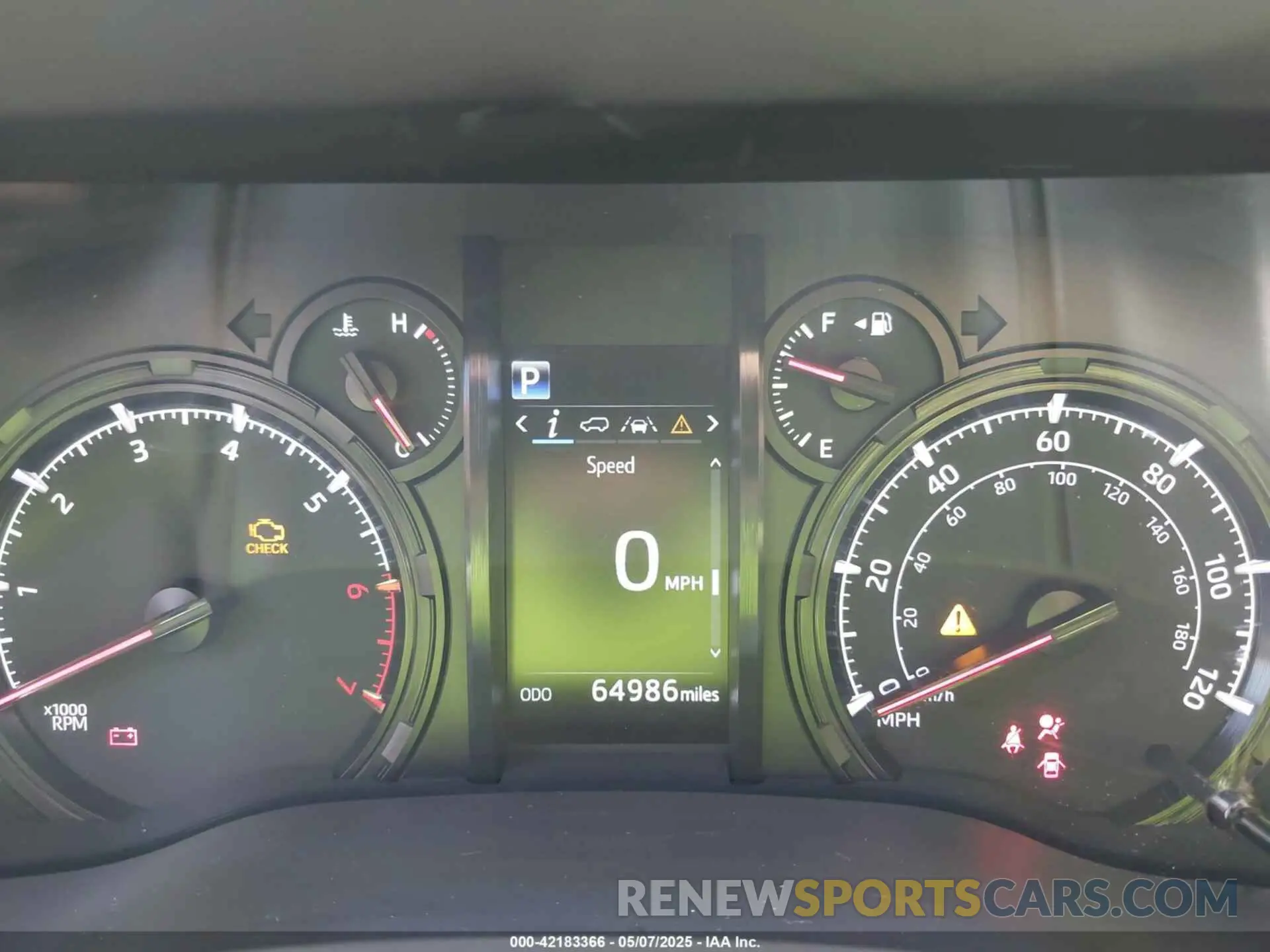 7 fotografías del automóvil dañado JTEEU5JR5N5260419 TOYOTA 4RUNNER 2022