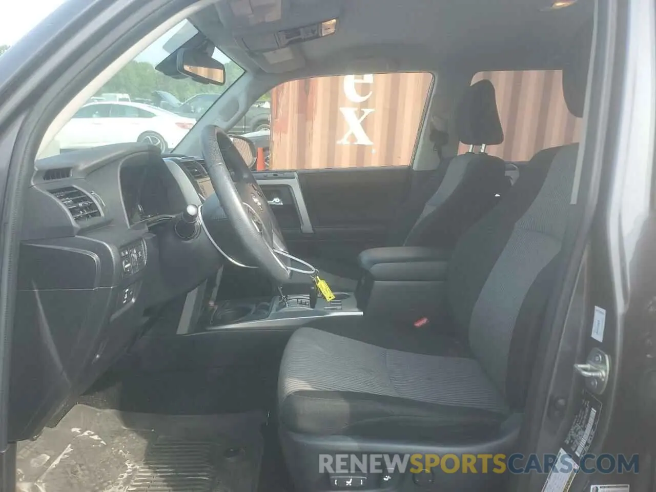 7 fotografías del automóvil dañado JTEEU5JR6N5255455 TOYOTA 4RUNNER 2022