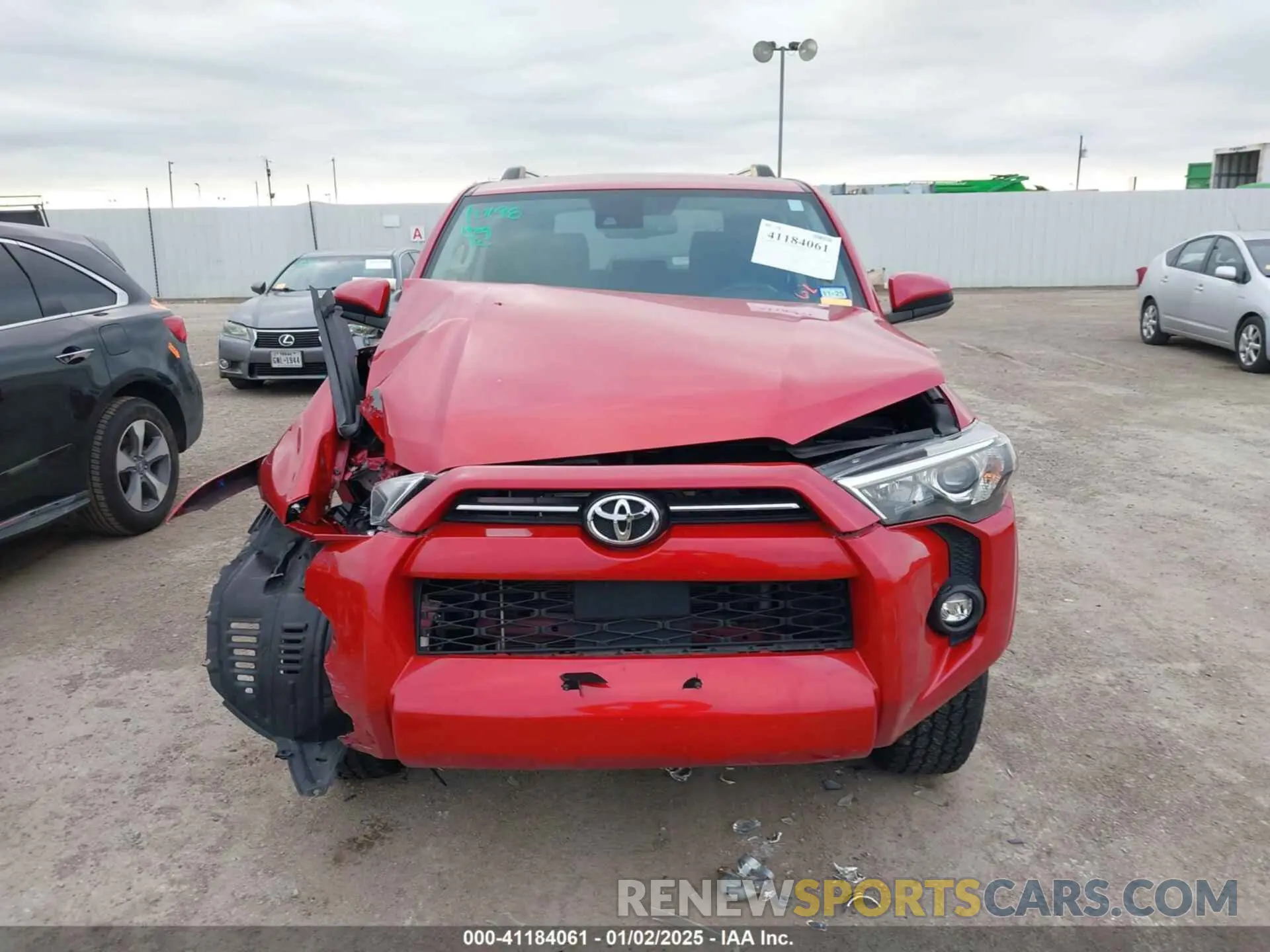 12 fotografías del automóvil dañado JTEEU5JR6N5265726 TOYOTA 4RUNNER 2022