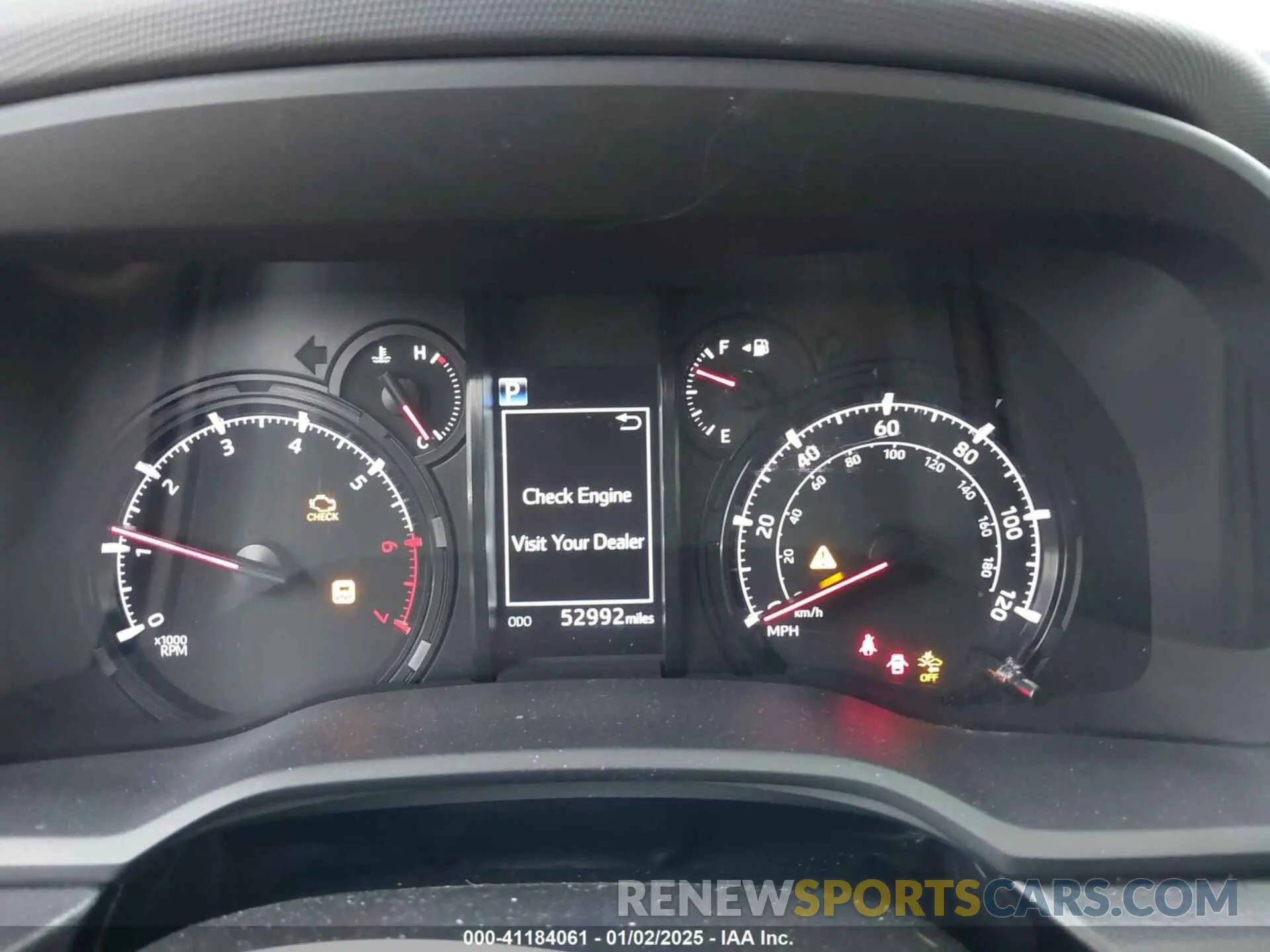 7 fotografías del automóvil dañado JTEEU5JR6N5265726 TOYOTA 4RUNNER 2022