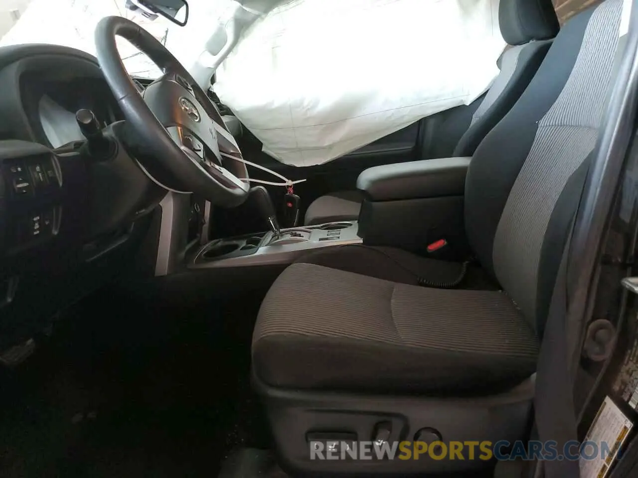 7 fotografías del automóvil dañado JTEEU5JR7N5271700 TOYOTA 4RUNNER 2022