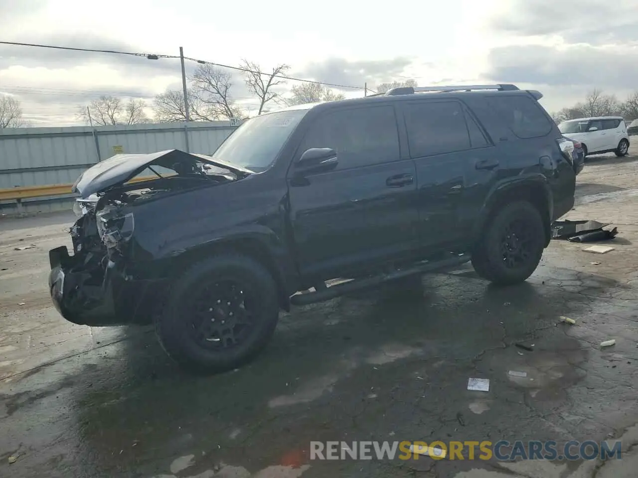 1 fotografías del automóvil dañado JTEFU5JR2N5266506 TOYOTA 4RUNNER 2022