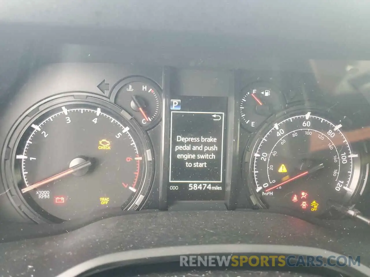 9 fotografías del automóvil dañado JTEFU5JR2N5266506 TOYOTA 4RUNNER 2022