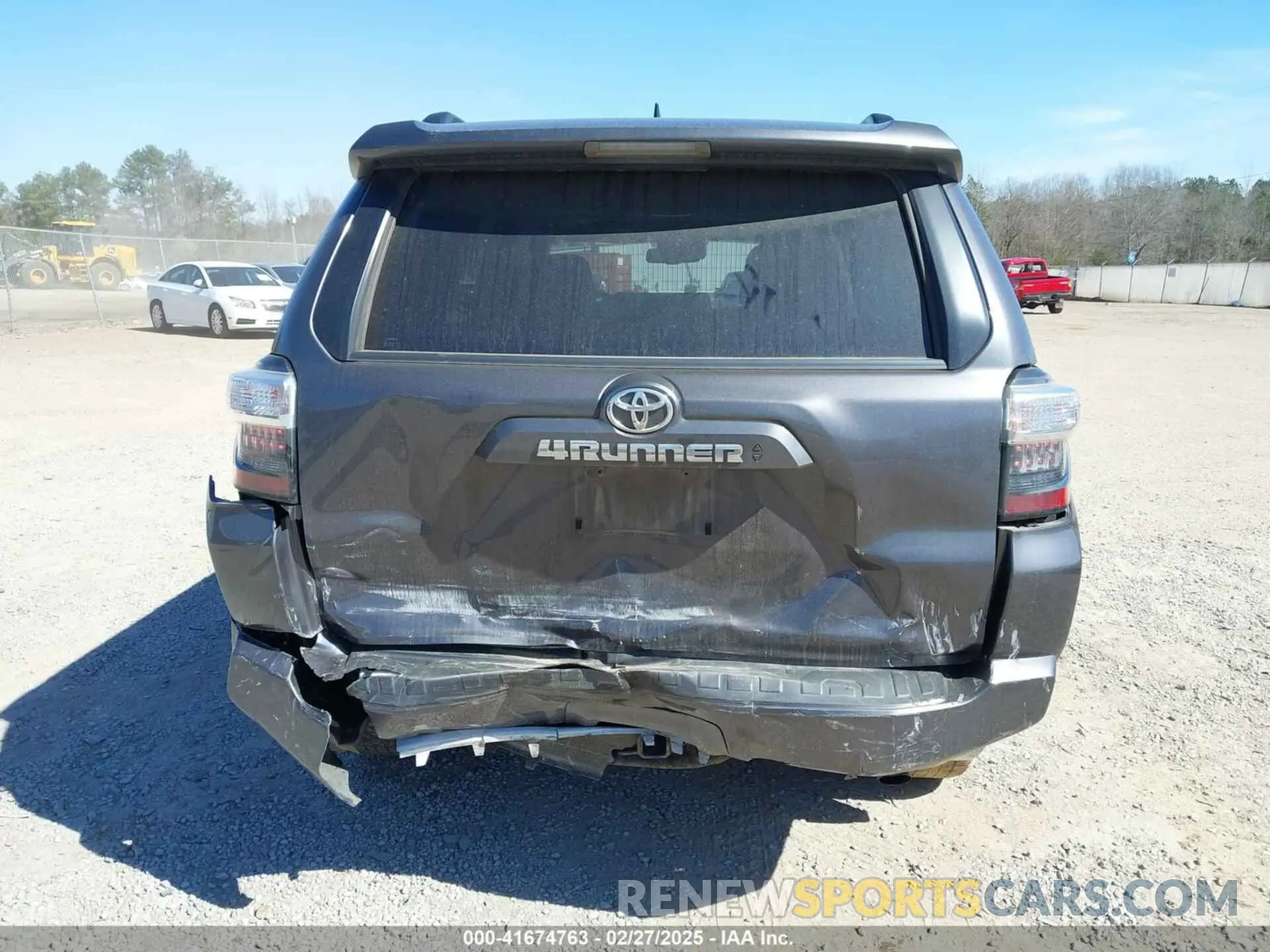 16 fotografías del automóvil dañado JTEFU5JR2N5269812 TOYOTA 4RUNNER 2022