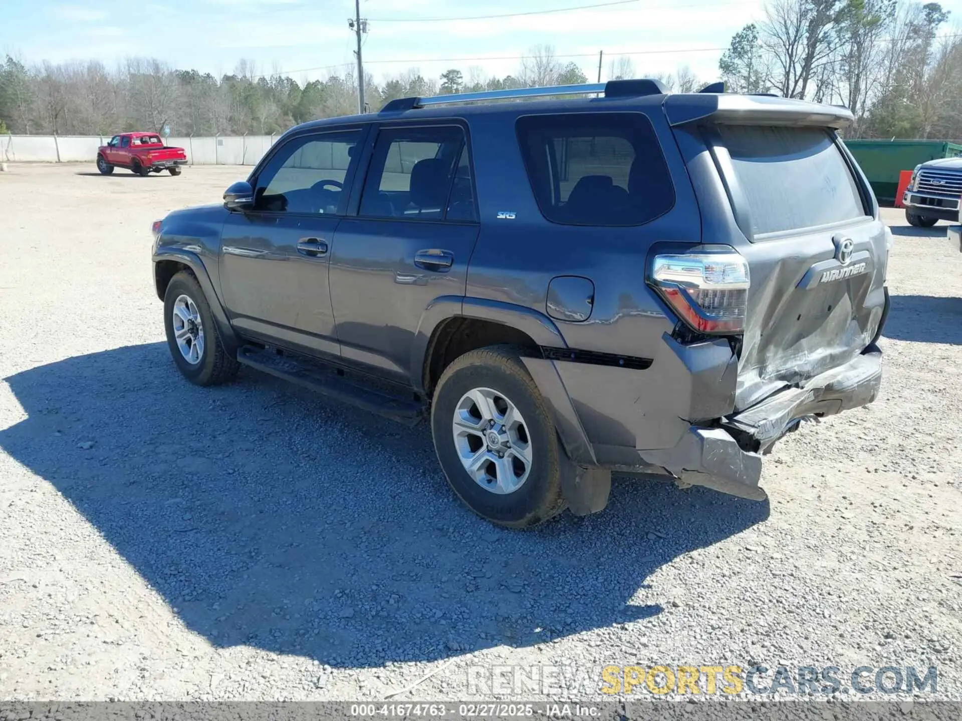 3 fotografías del automóvil dañado JTEFU5JR2N5269812 TOYOTA 4RUNNER 2022