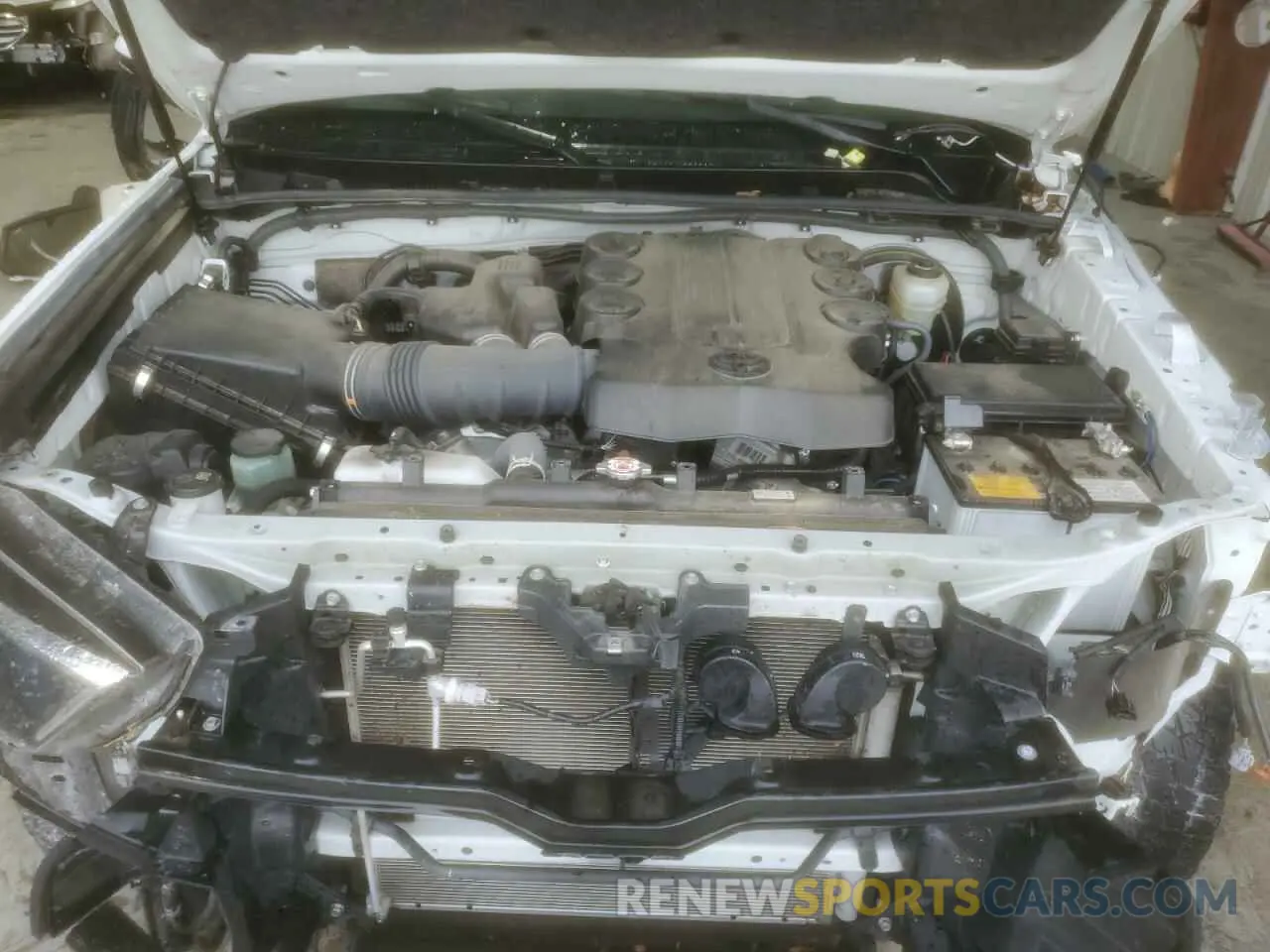 12 fotografías del automóvil dañado JTEFU5JR5N5254530 TOYOTA 4RUNNER 2022