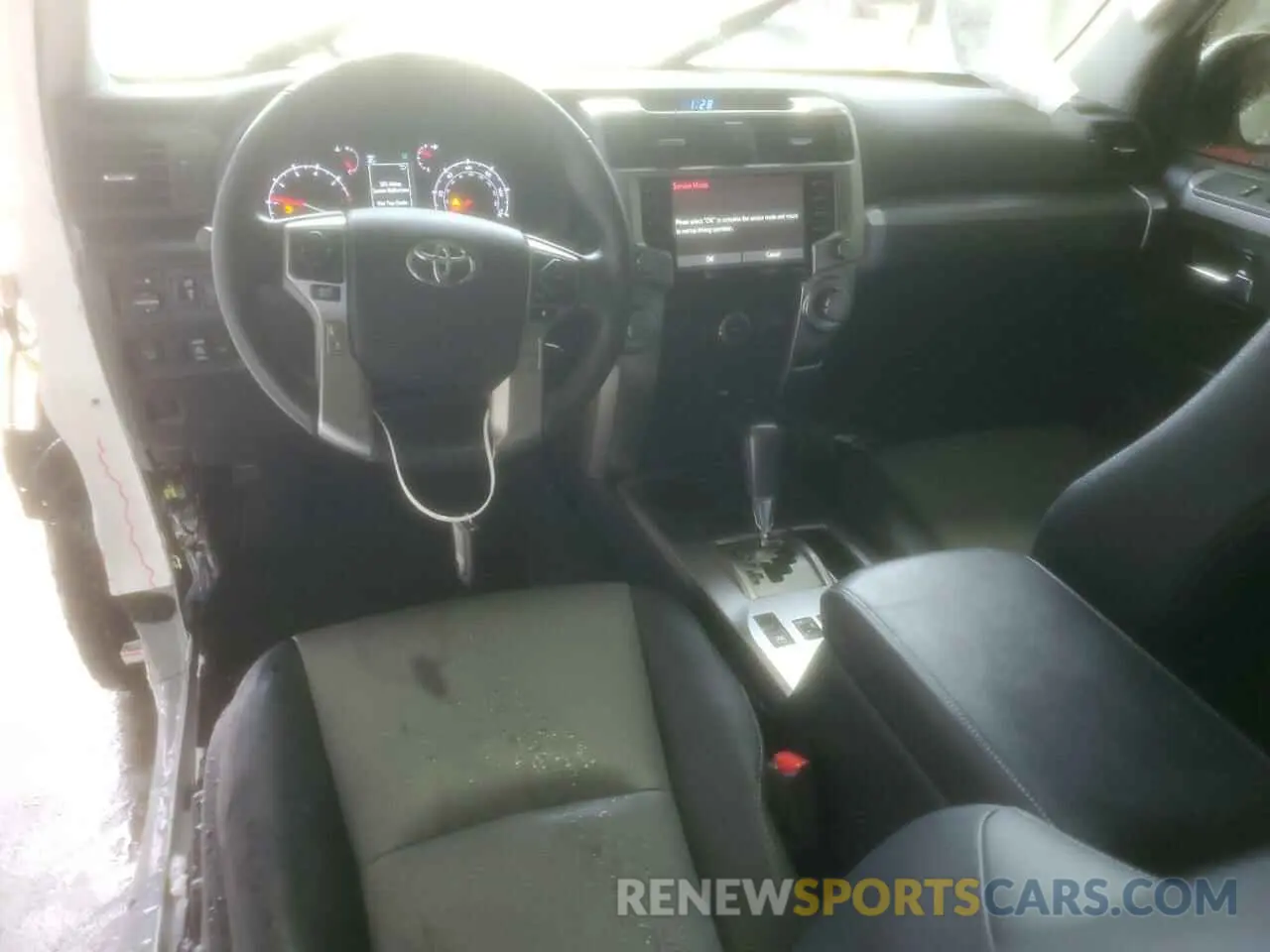 8 fotografías del automóvil dañado JTEFU5JR5N5254530 TOYOTA 4RUNNER 2022