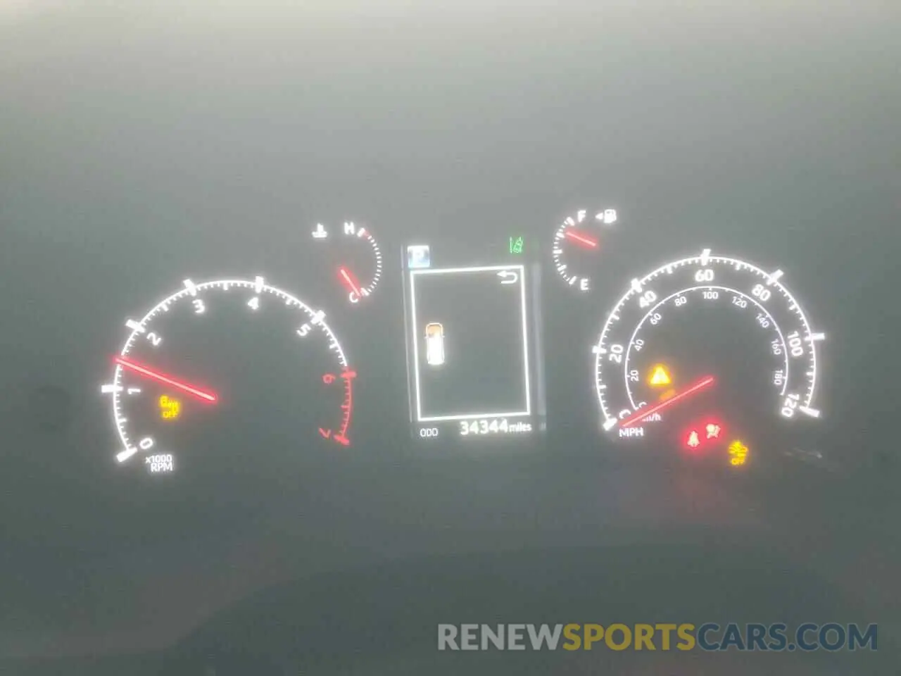 9 fotografías del automóvil dañado JTEFU5JR5N5254530 TOYOTA 4RUNNER 2022