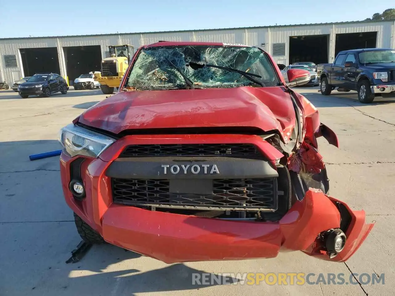 5 fotografías del automóvil dañado JTEFU5JR6N5252690 TOYOTA 4RUNNER 2022