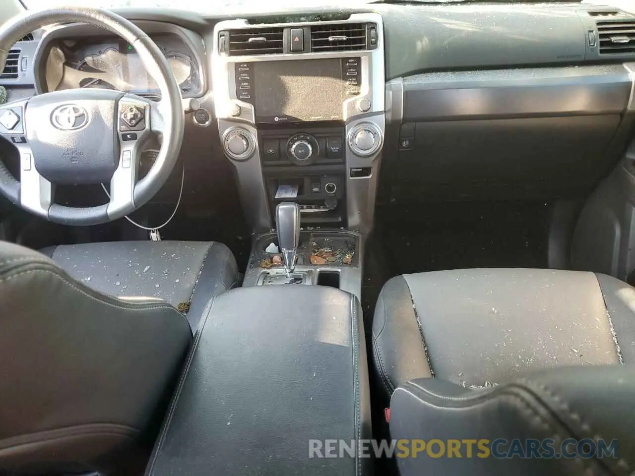 8 fotografías del automóvil dañado JTEFU5JR6N5252690 TOYOTA 4RUNNER 2022