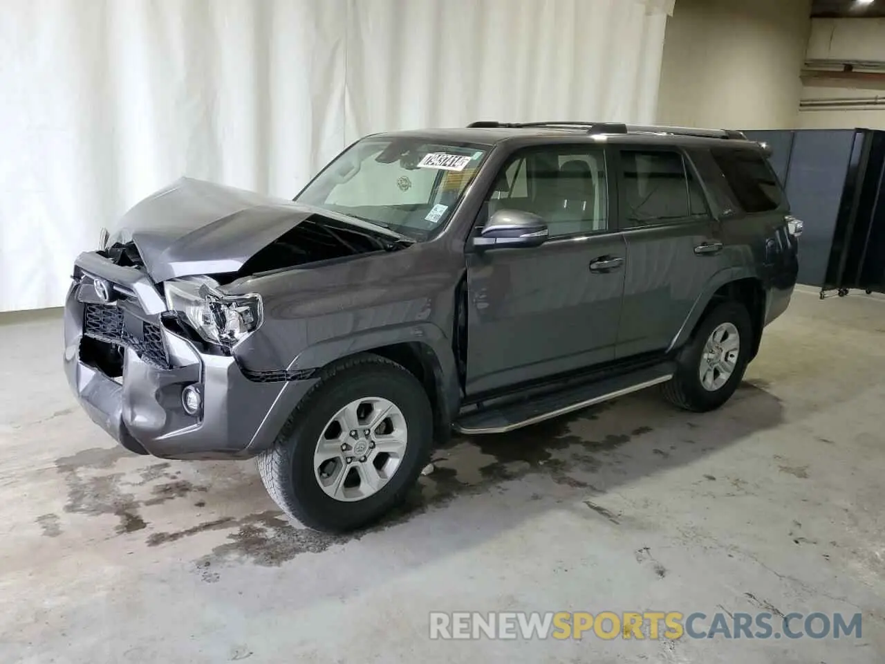 1 fotografías del automóvil dañado JTEFU5JR7N5263651 TOYOTA 4RUNNER 2022