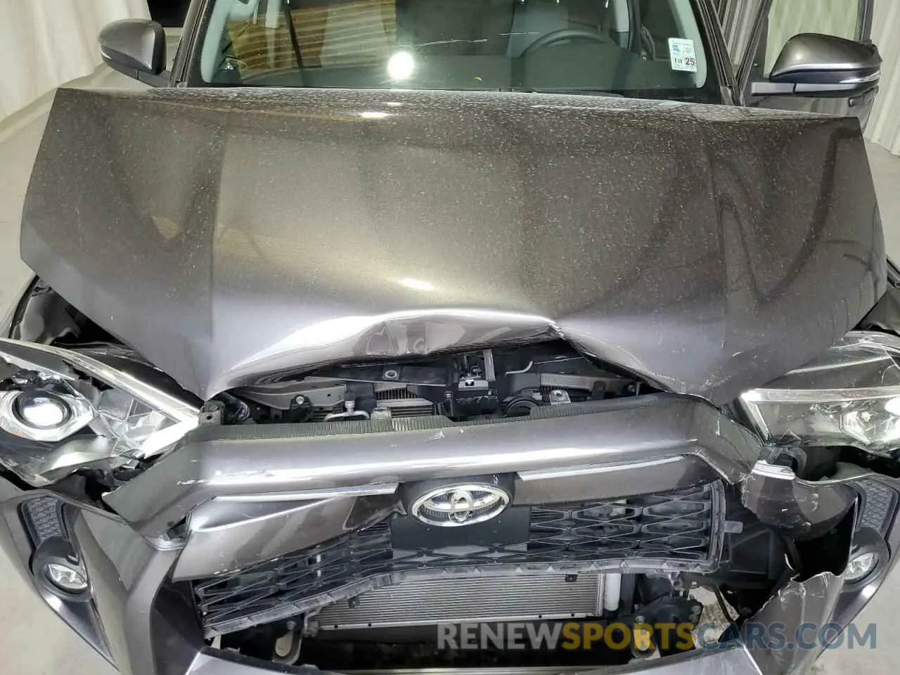 12 fotografías del automóvil dañado JTEFU5JR7N5263651 TOYOTA 4RUNNER 2022
